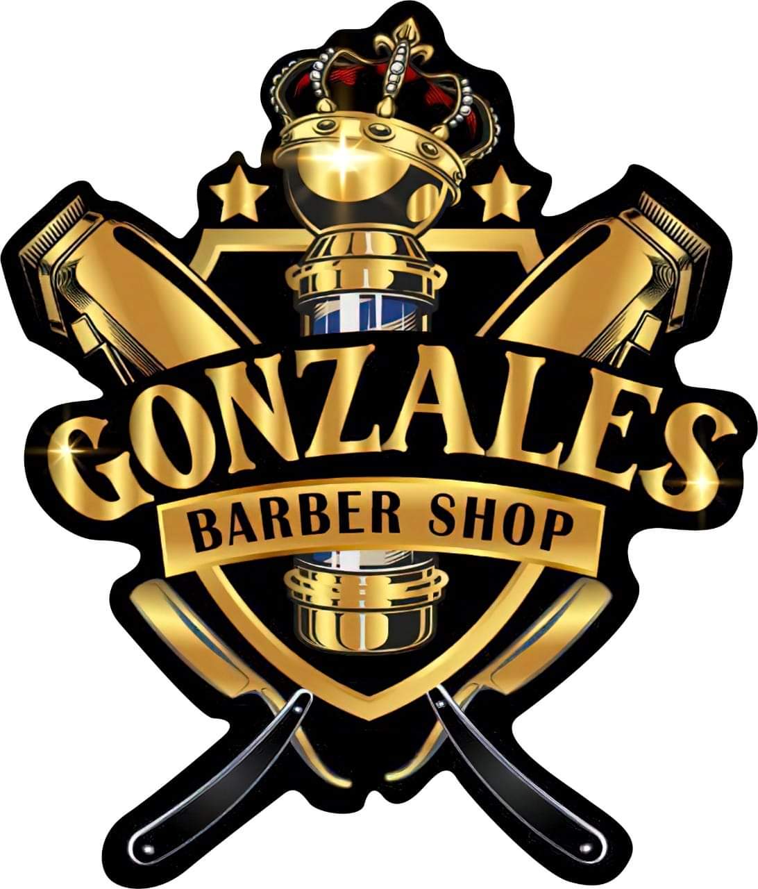 Gonzales Barber shop Facebook ad: Mercado Modelo Plan 3.000 Pasillo Paraguay # 24