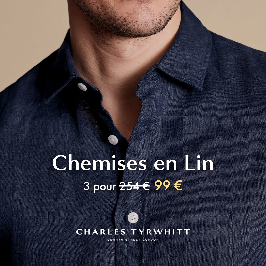 Charles Tyrwhitt Facebook ad