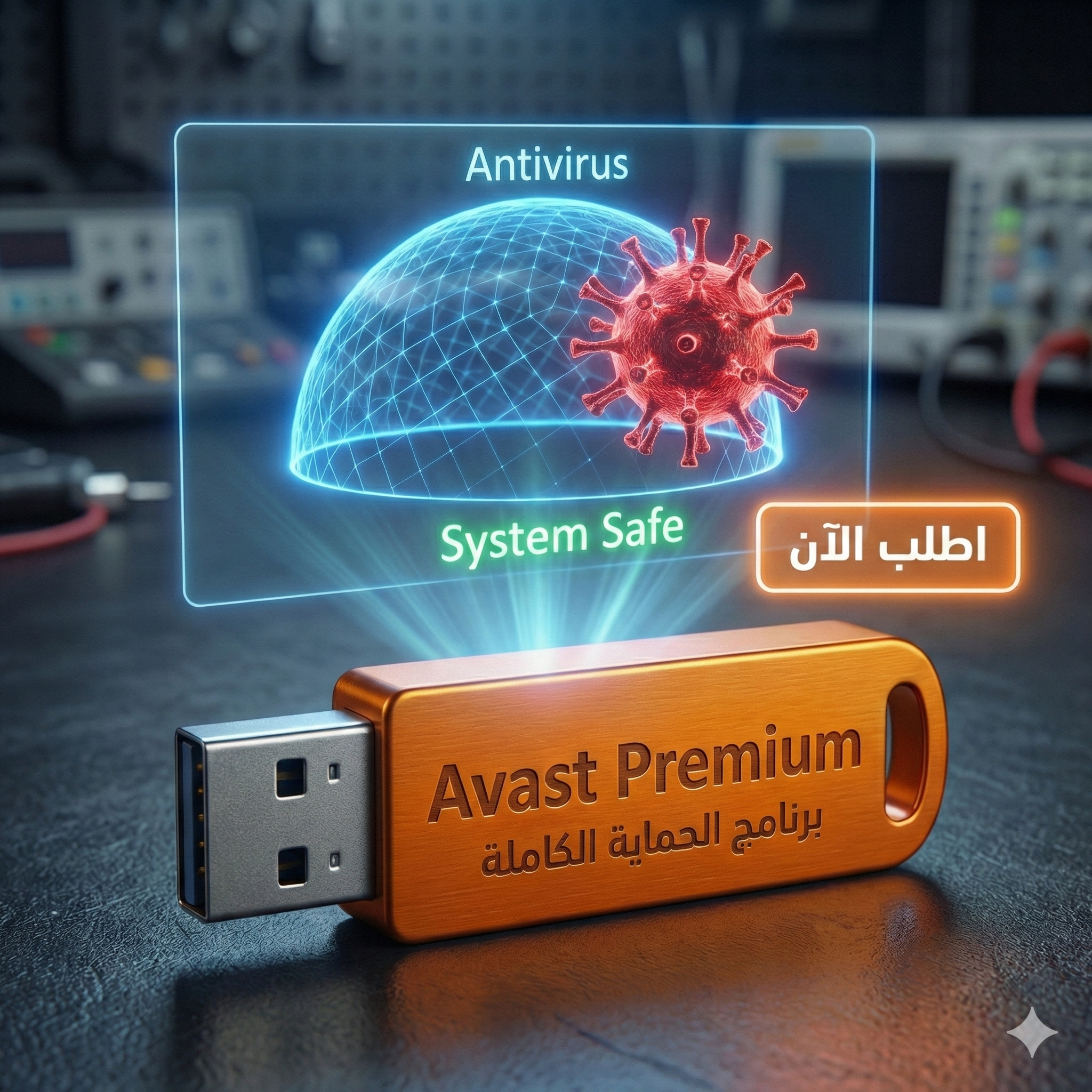 Nabix Lab Facebook ad: حافظ على أمان جهازك… Avast يحميك من كل التهديدات!