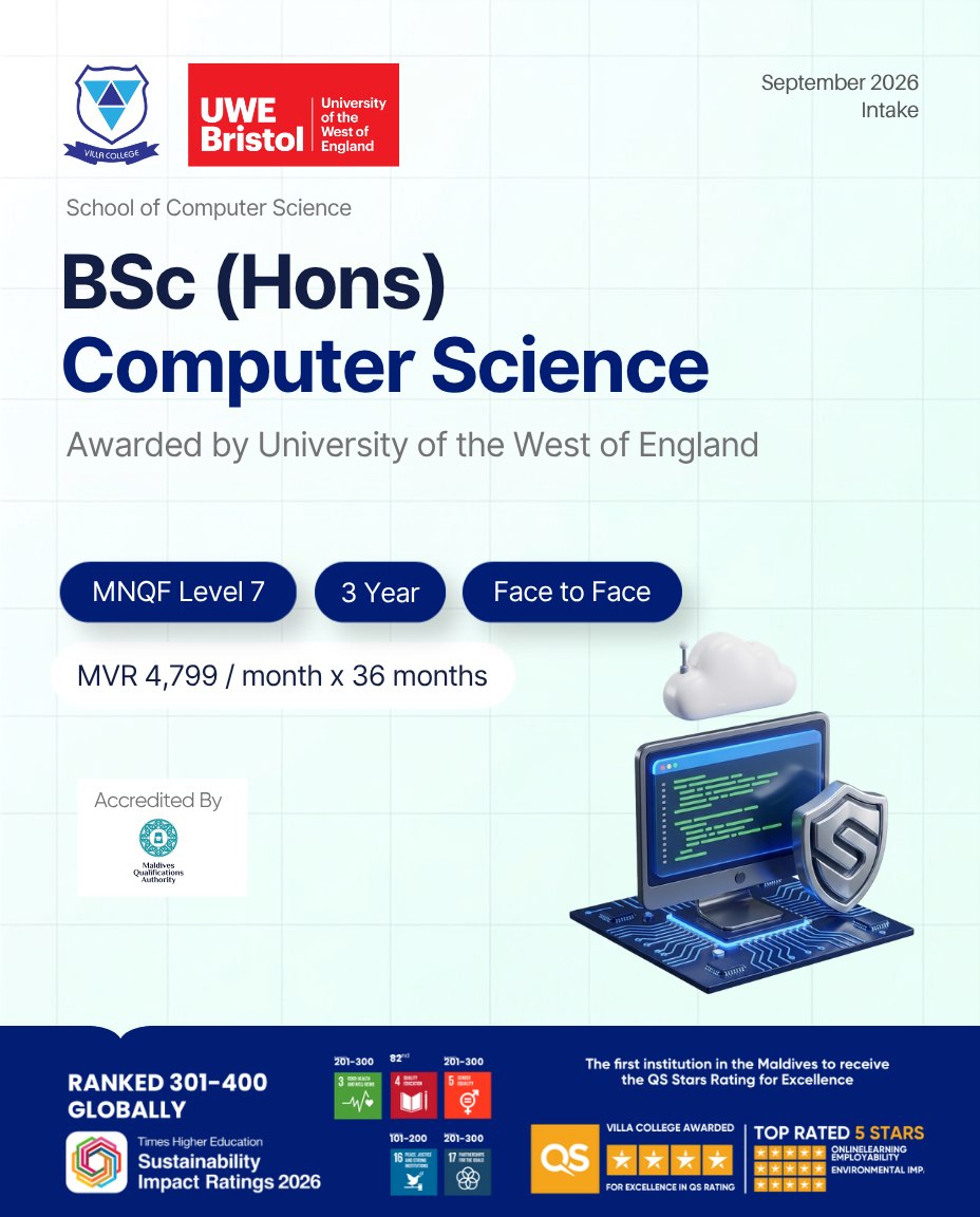 Villa College Facebook ad