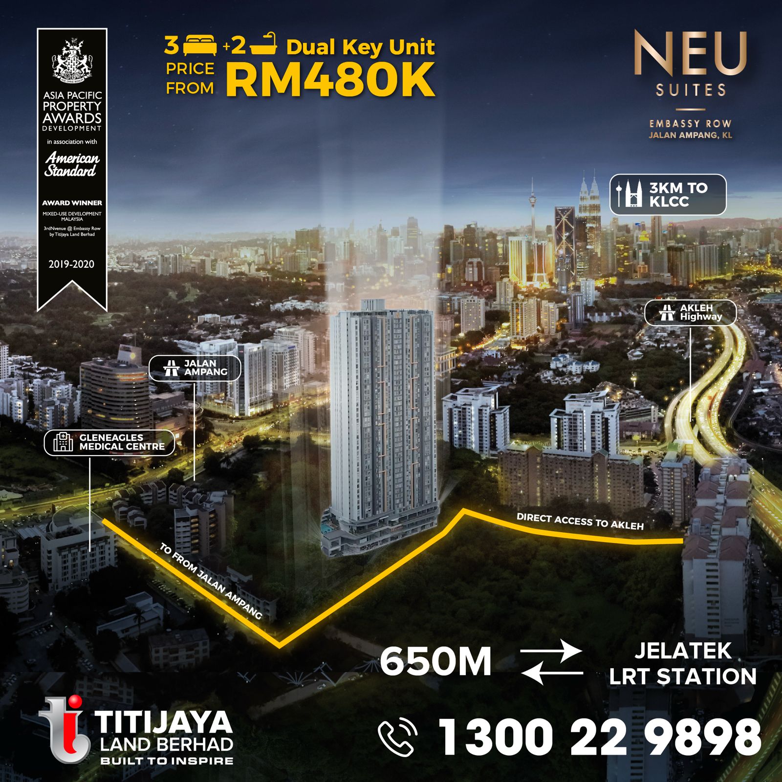 Titijaya Land Berhad Facebook ad