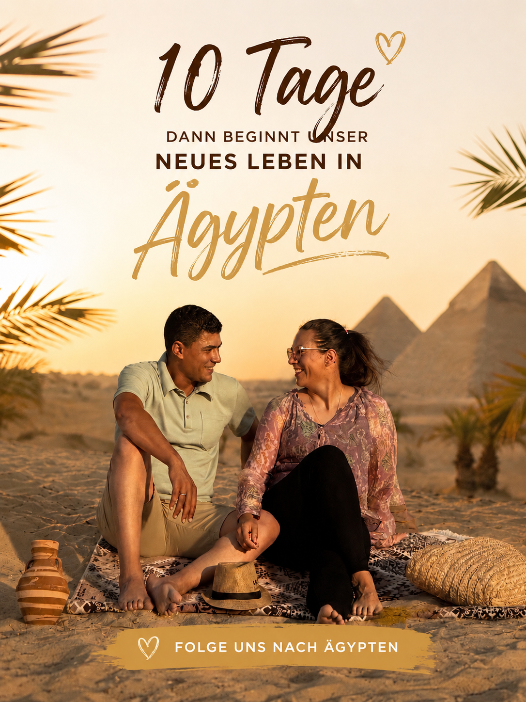Sahara Lahza Facebook ad: Wir wandern in 10 Tagen mit unseren zwei…
