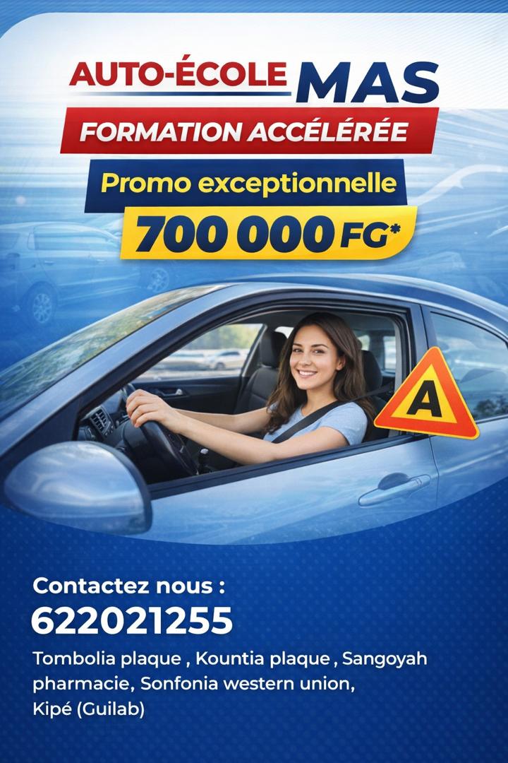 Auto Ecole - MAS Facebook ad: ET SI DANS 2 SEMAINES TU AVAIS TON…