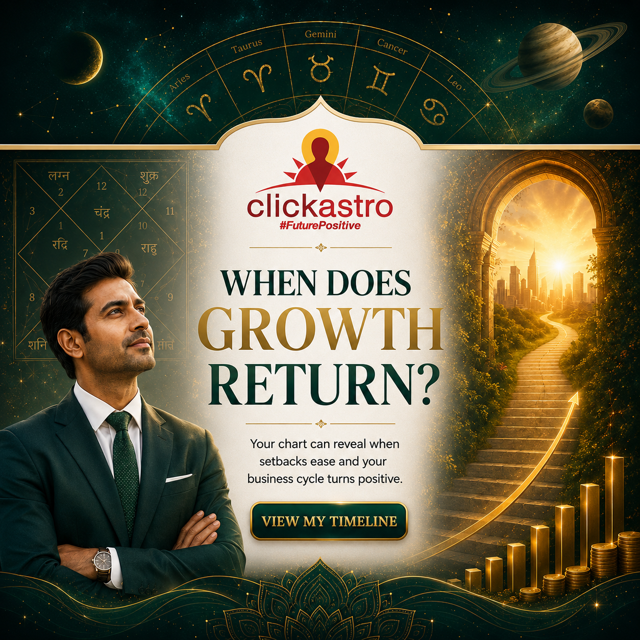 Clickastro Facebook ad