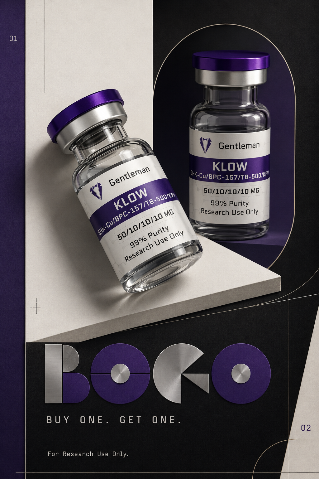 Gentlemen Science Department Facebook ad: BOGO Event Live at Gentleman