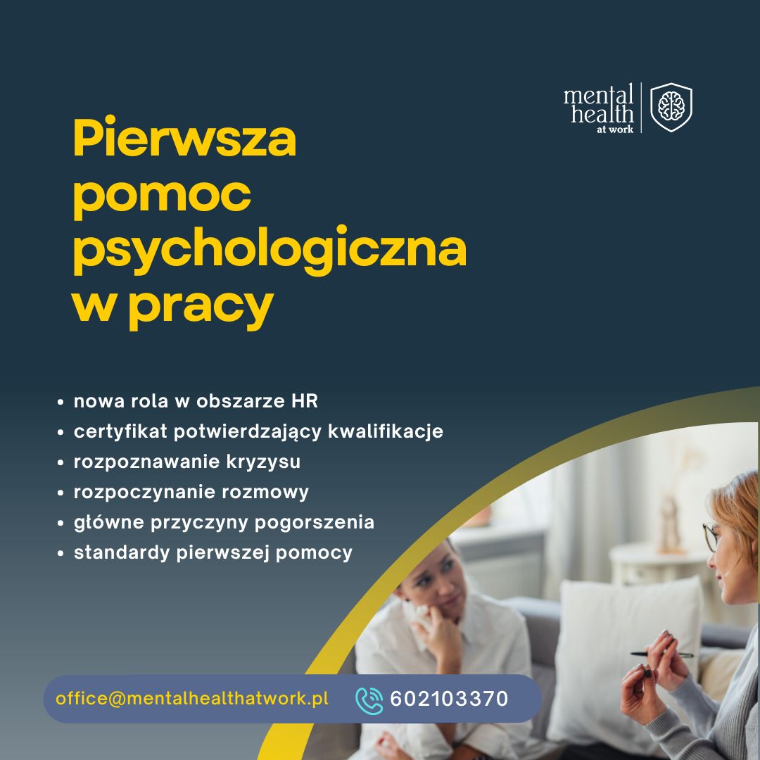 Mental Health at Work Facebook ad: Szkolenie