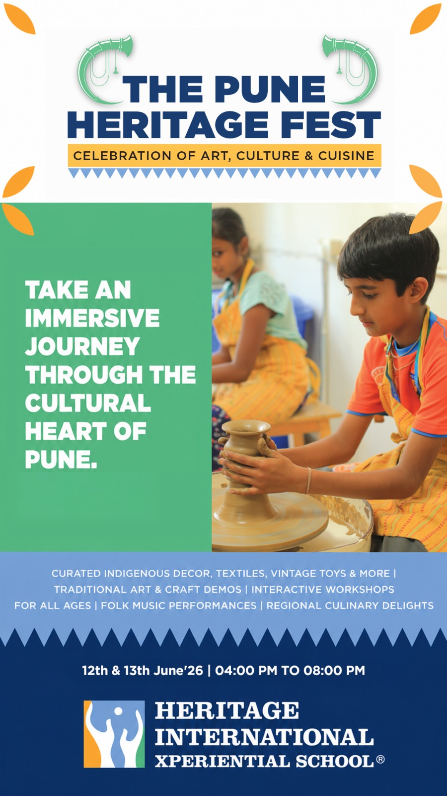Heritage International Xperiential School, Pune Facebook ad from Jun 10, 2026