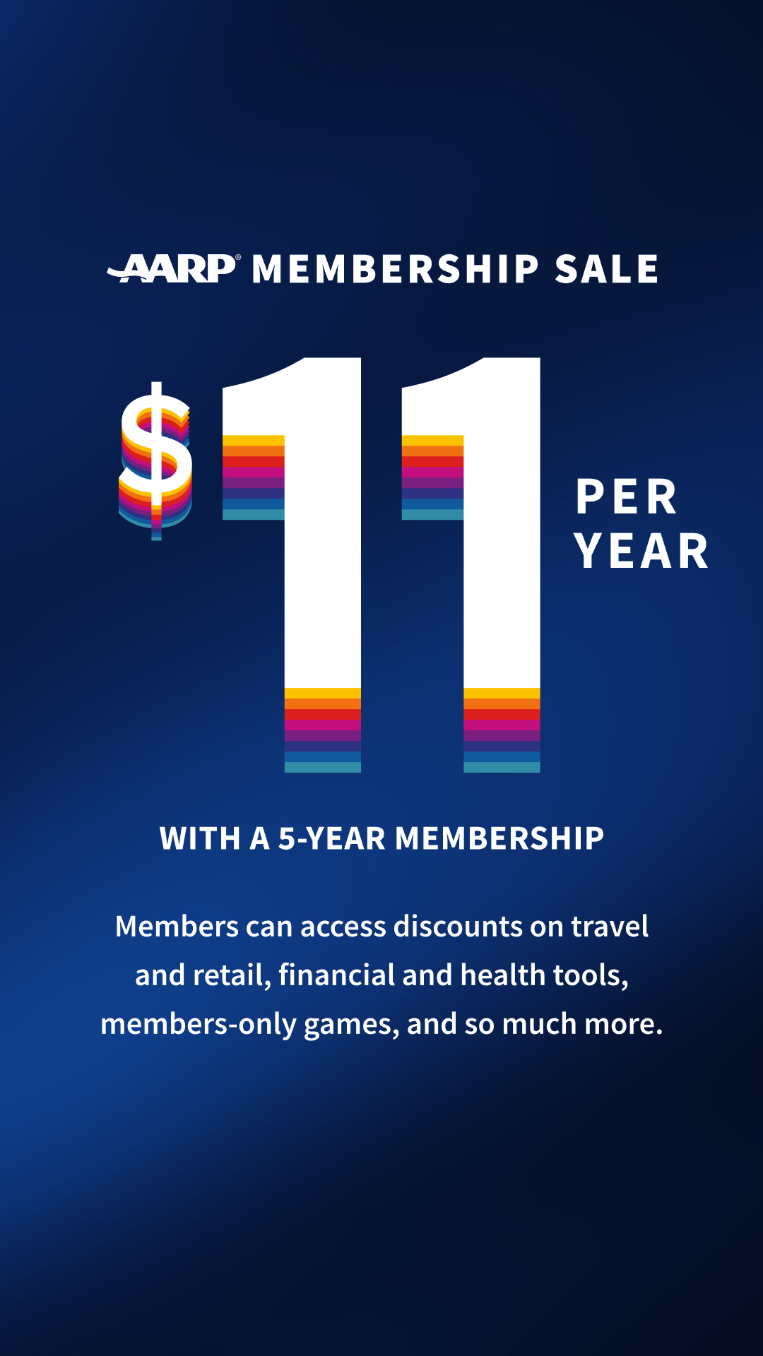 AARP Facebook ad