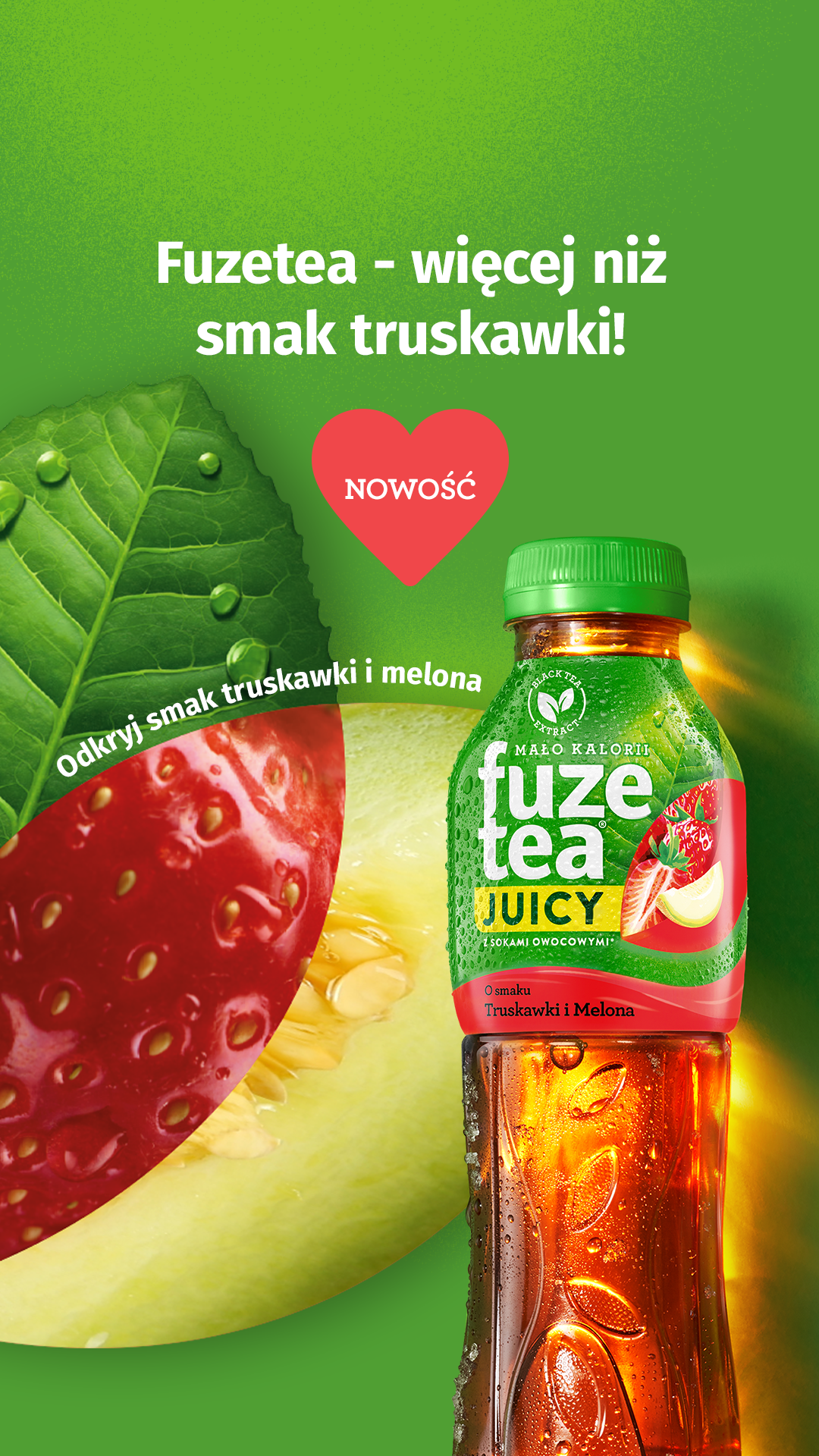 Fuze Tea Europe Facebook ad