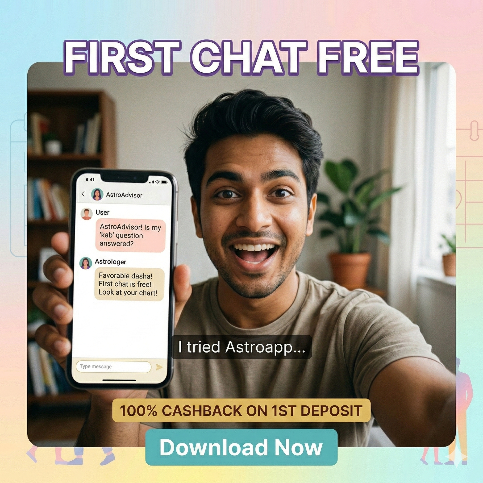 AstroApp Facebook ad: AstroApp-Astrology & Horoscope
