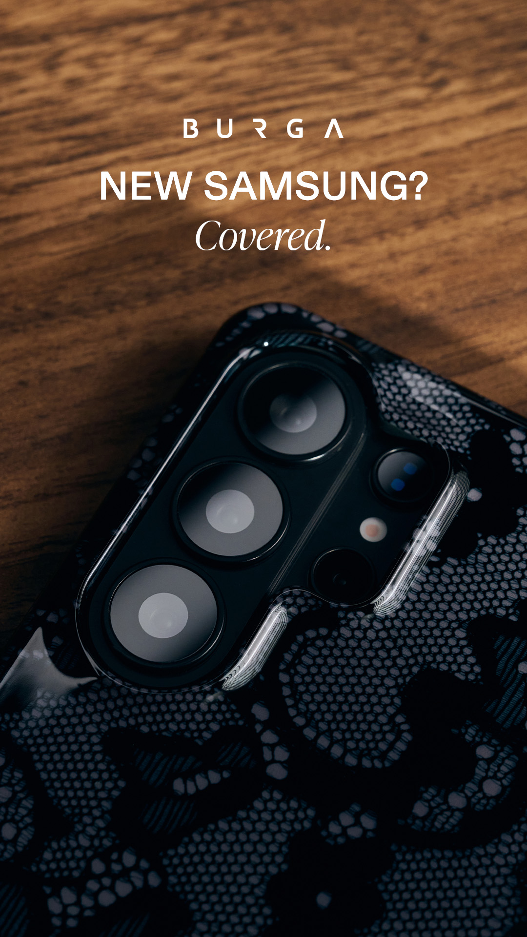 BURGA Cases Facebook ad