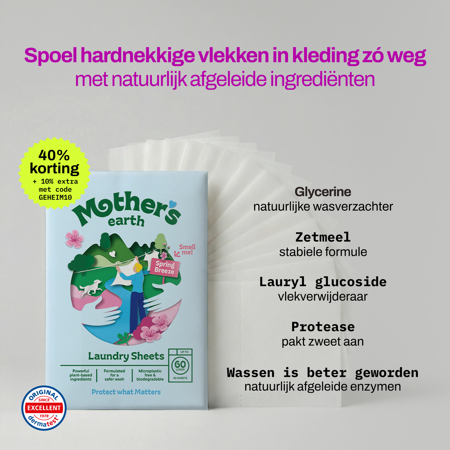 Mothers Earth Facebook ad