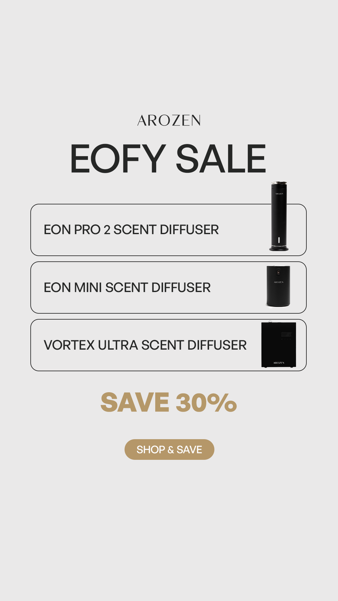 Arozen Facebook ad
