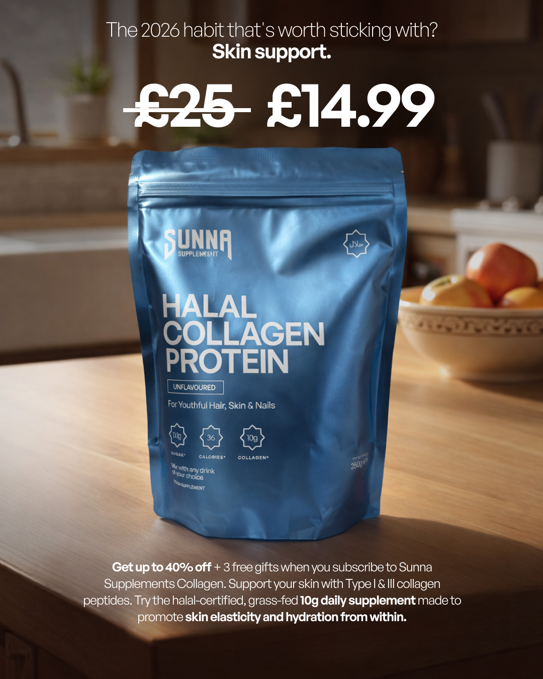 Sunna Supplements Facebook ad