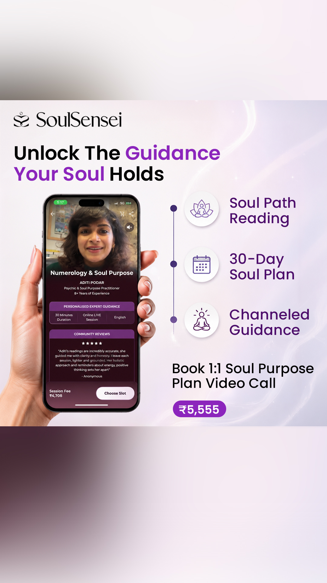 SoulSensei Facebook ad