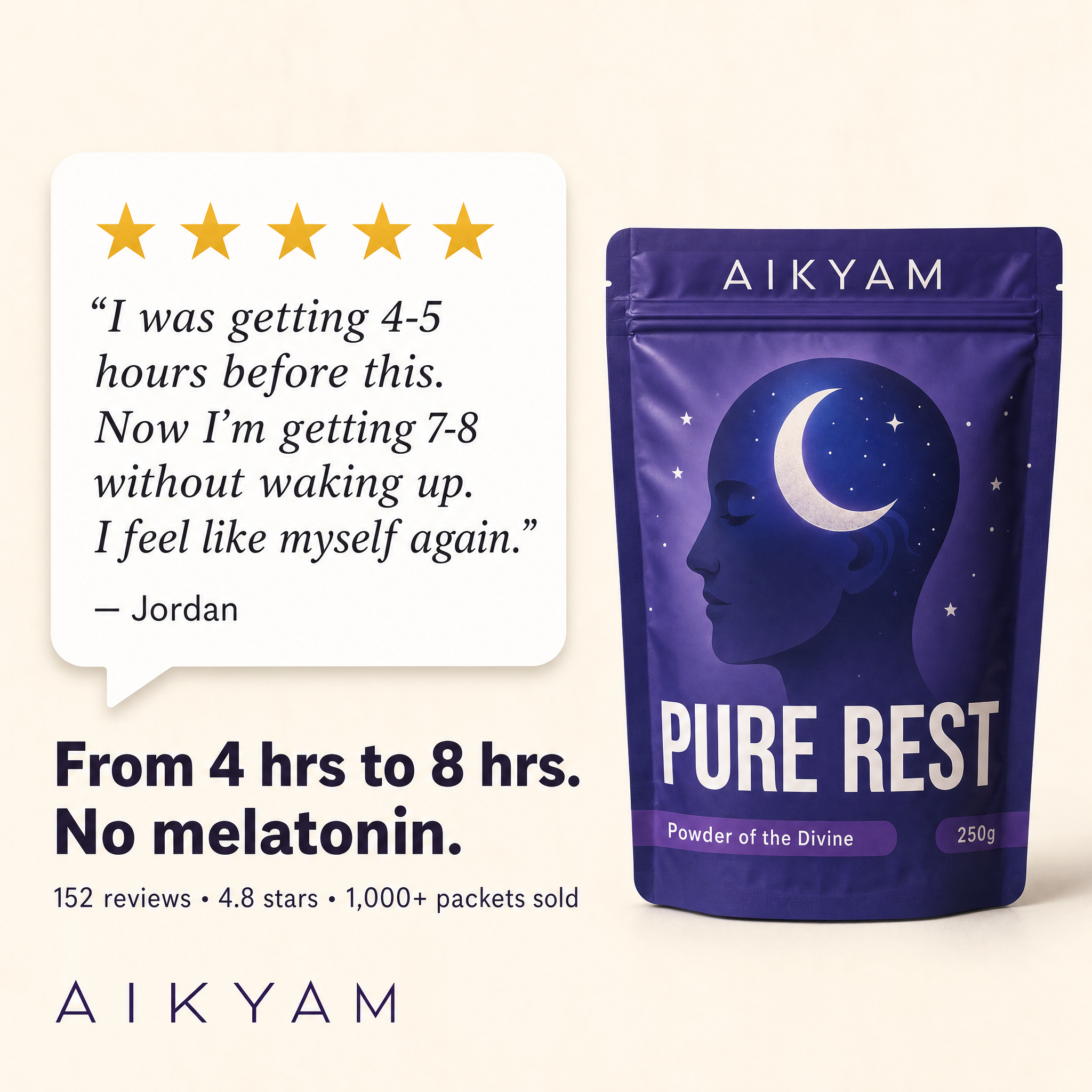 Aikyam Supplements Facebook ad