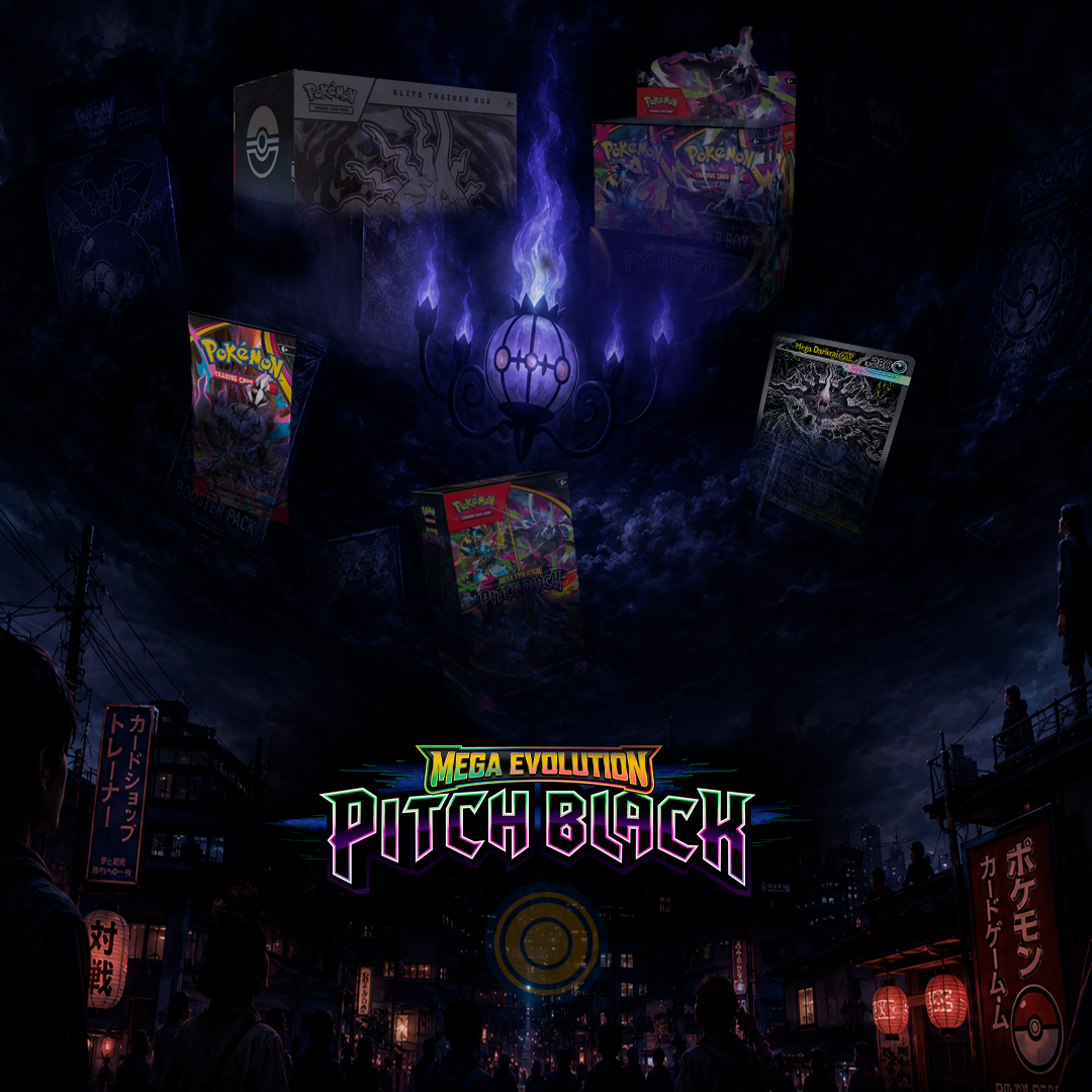 Kantocards Facebook ad: Hazte con tus productos de Pitch Black hoy mismo