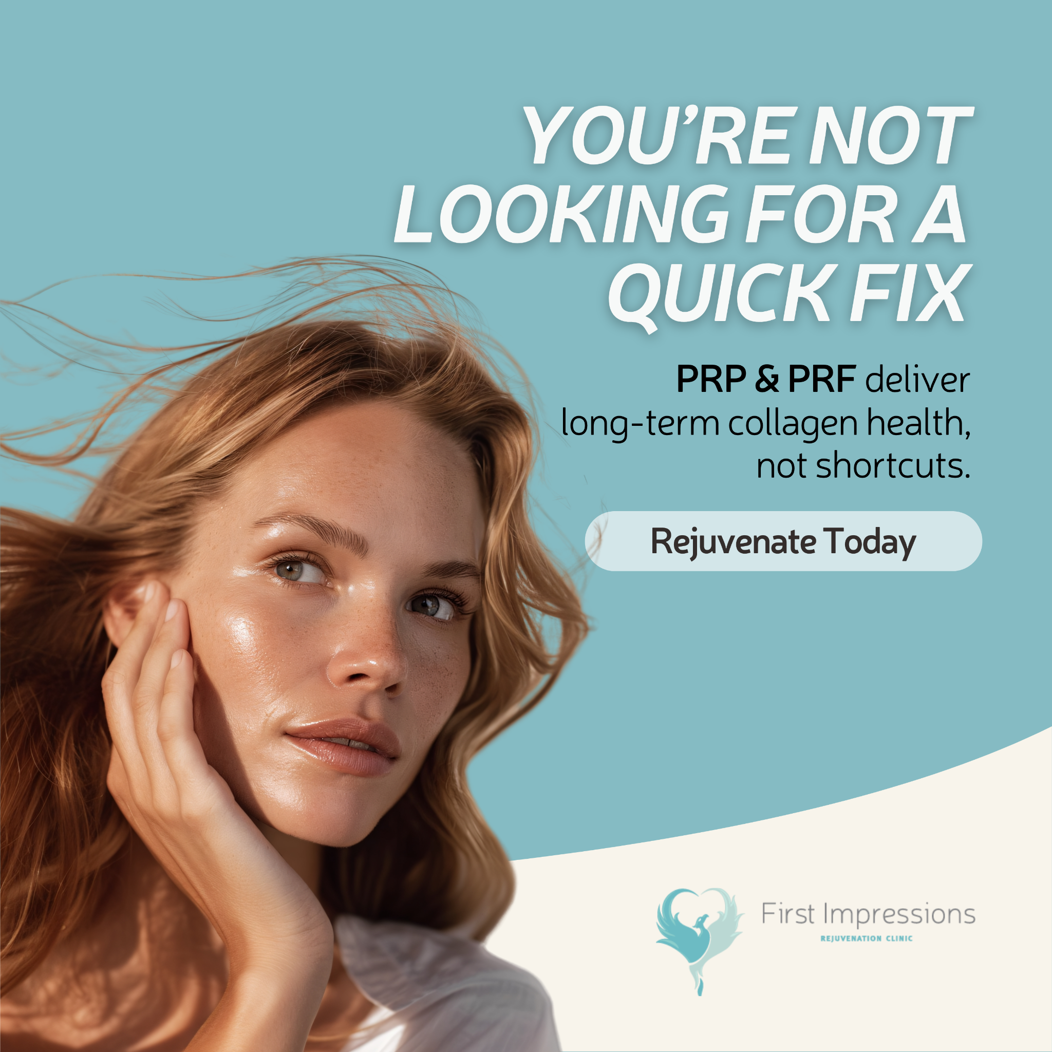 First Impressions Rejuvenation Clinic Facebook ad