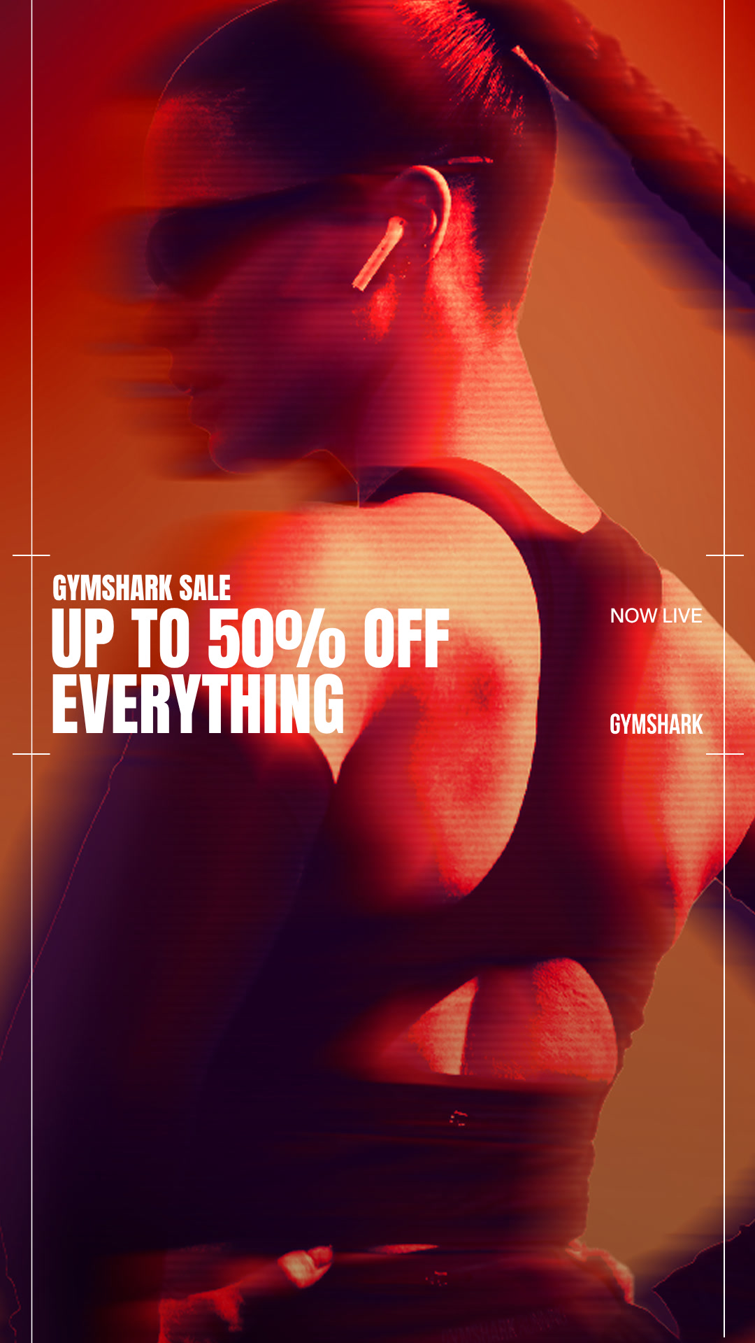 Gymshark Facebook ad