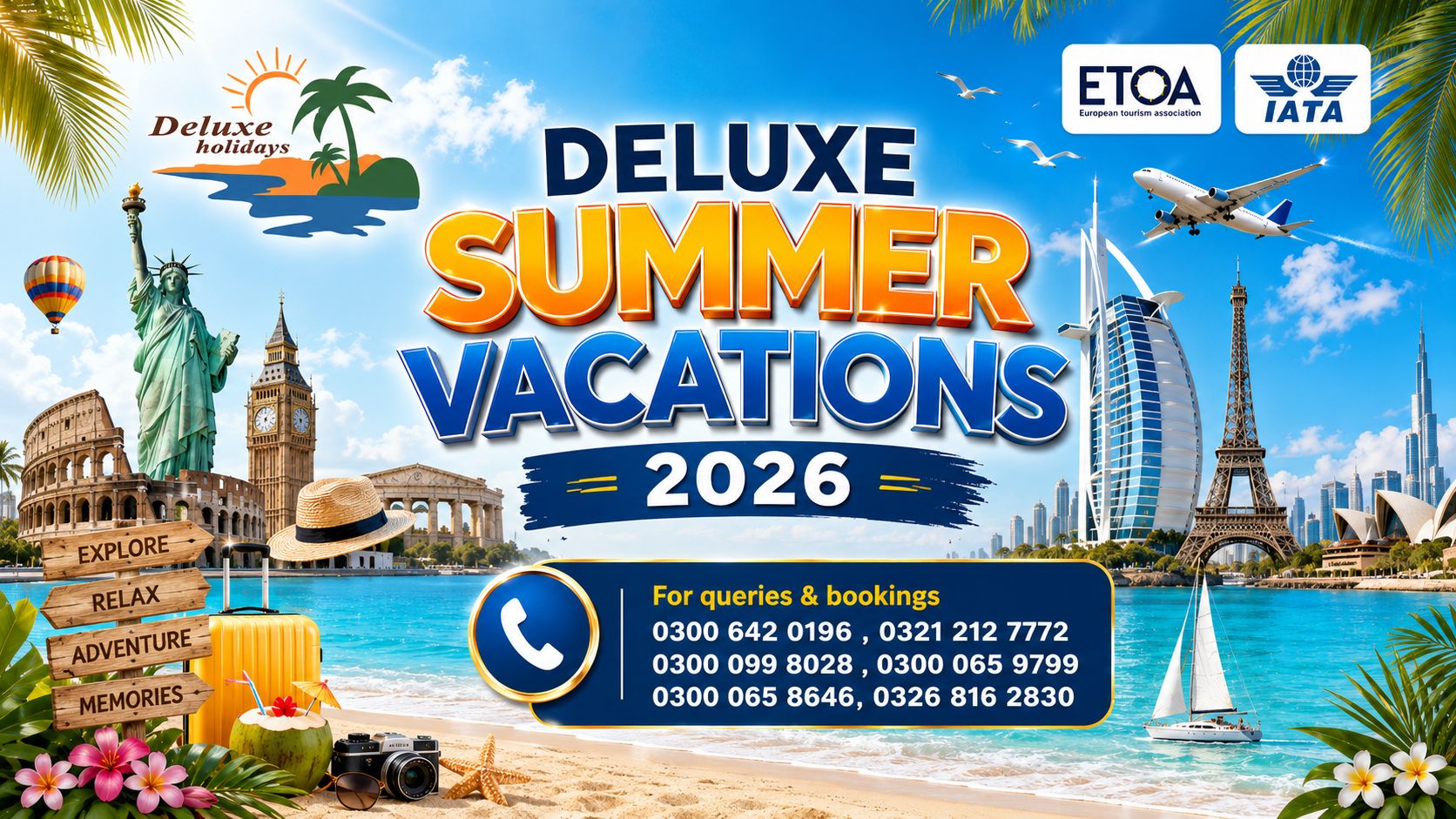 Deluxe Holidays Official Facebook ad