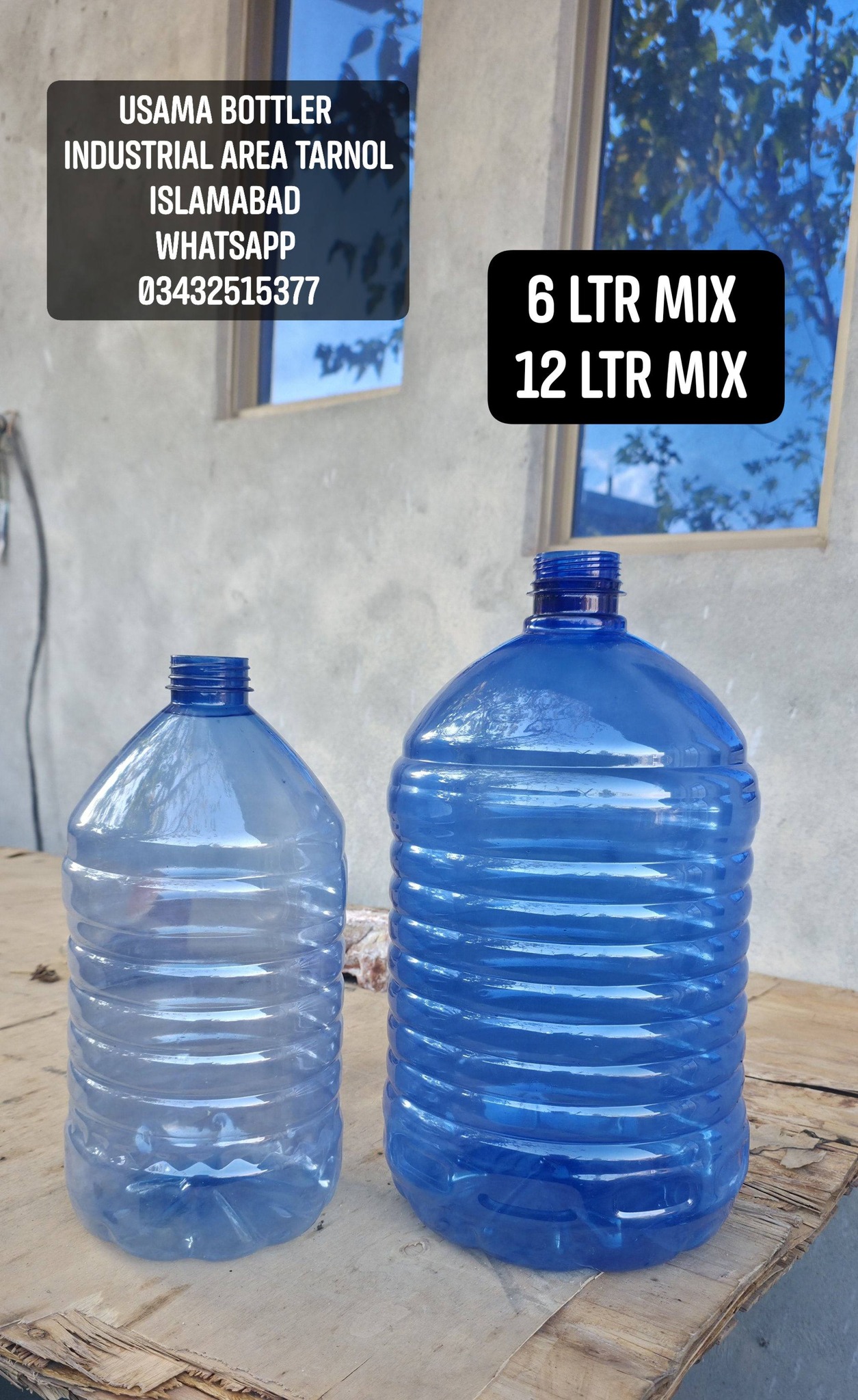 Usama Bottler - Best Bottle manufacturer in islamabad Facebook ad: We specialize in the manufacturing of high-quality PET…