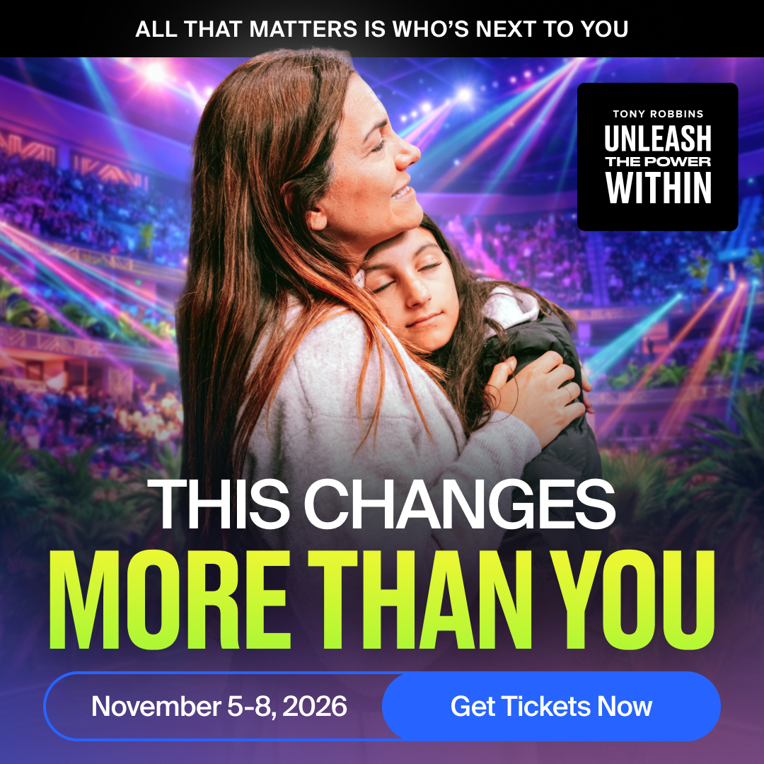 Tony Robbins Facebook ad