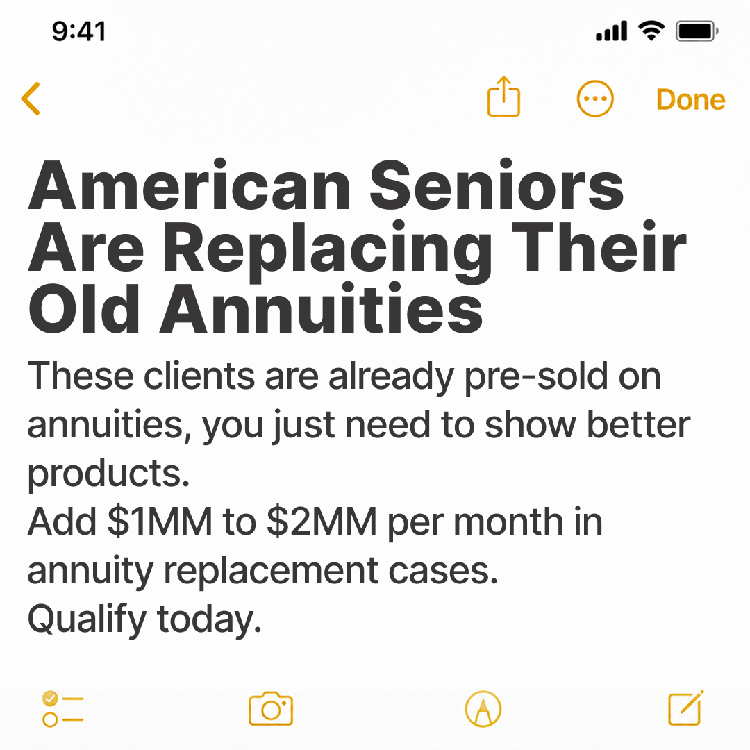 Annuity Leads On Demand Facebook ad: Annuity Holders in Your Market Are Being Contacted Right…