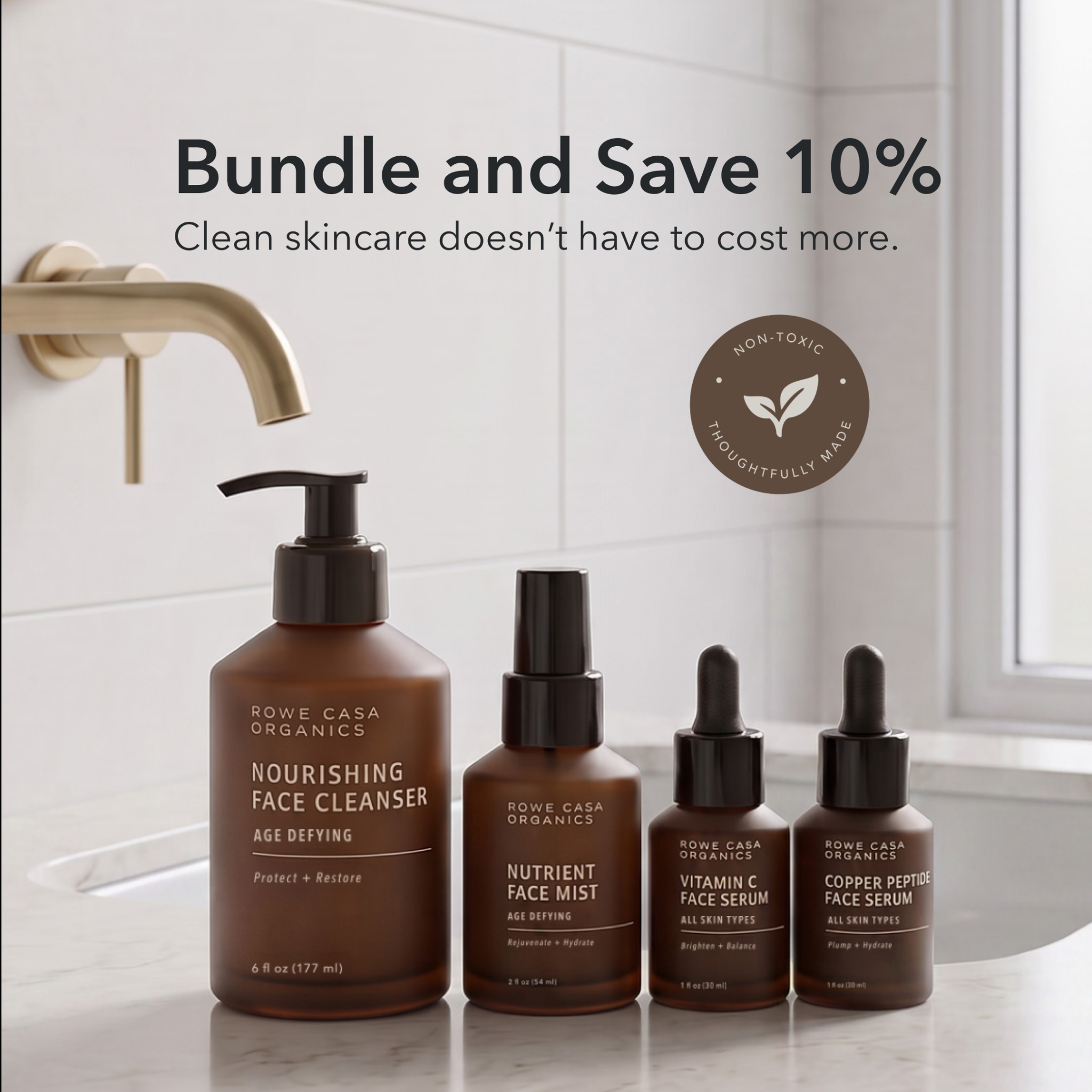 Rowe Casa Organics Facebook ad