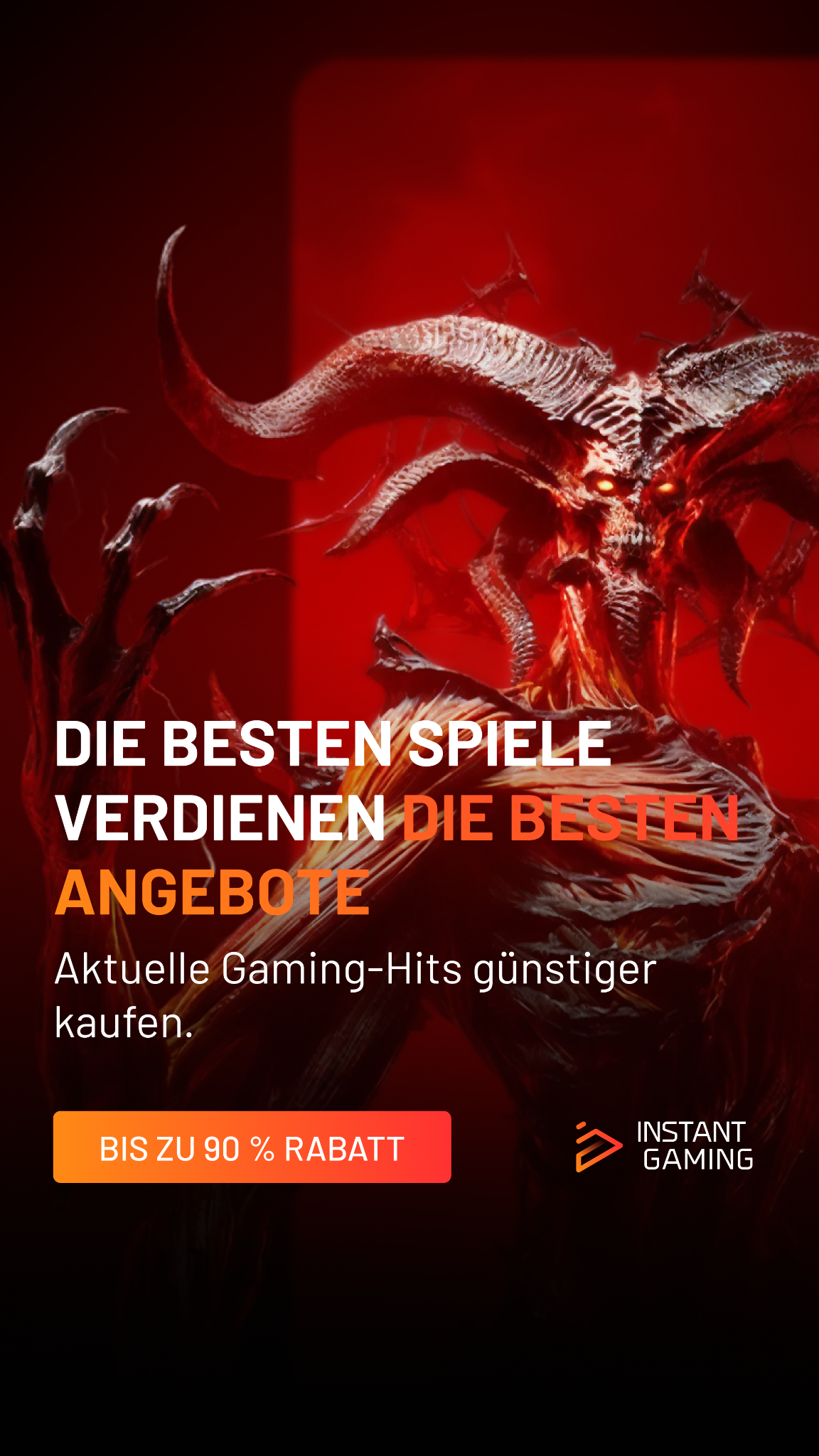 Instant Gaming Facebook ad