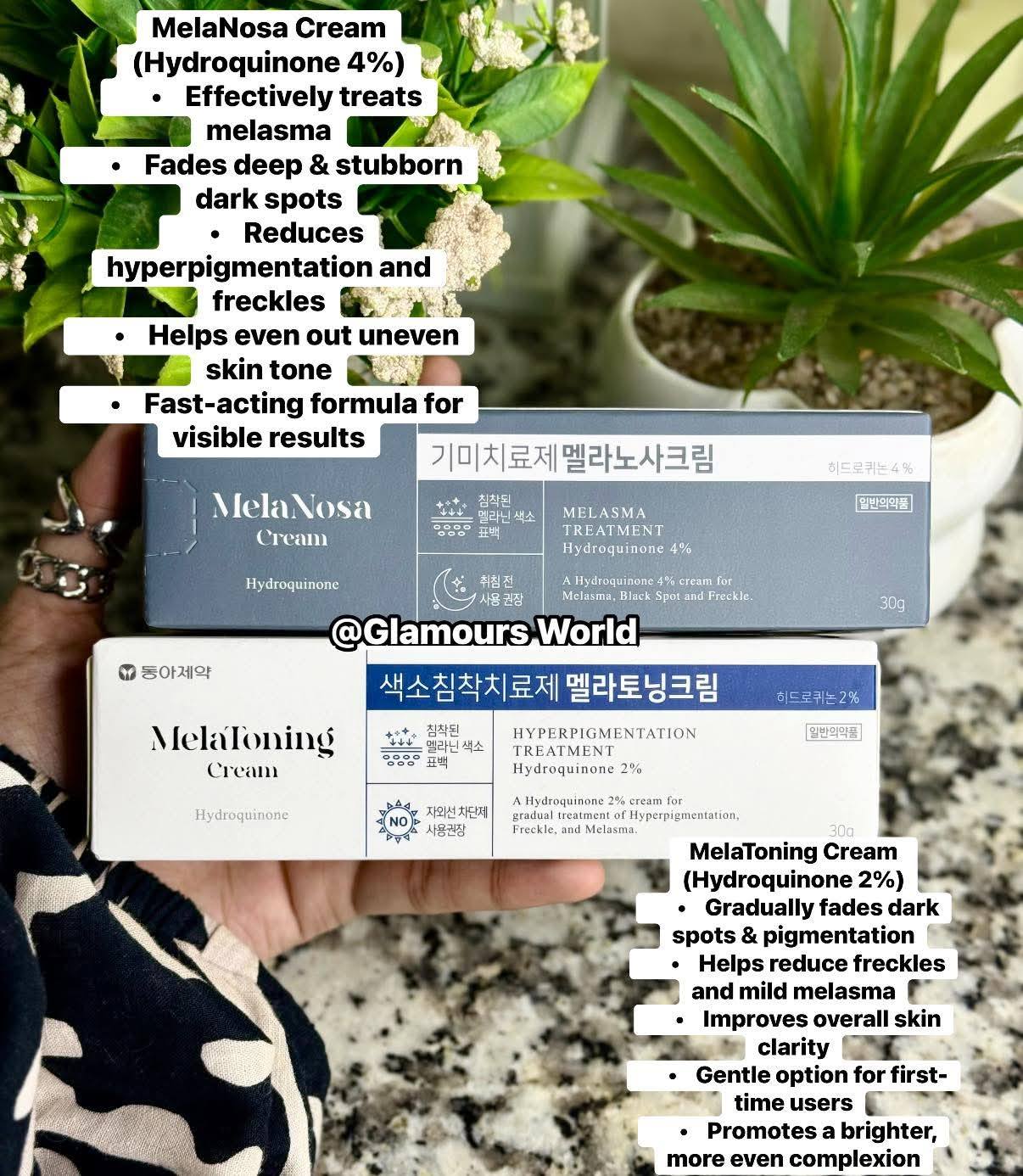 Glamours World Facebook ad: Why fly to Korea when the best is…