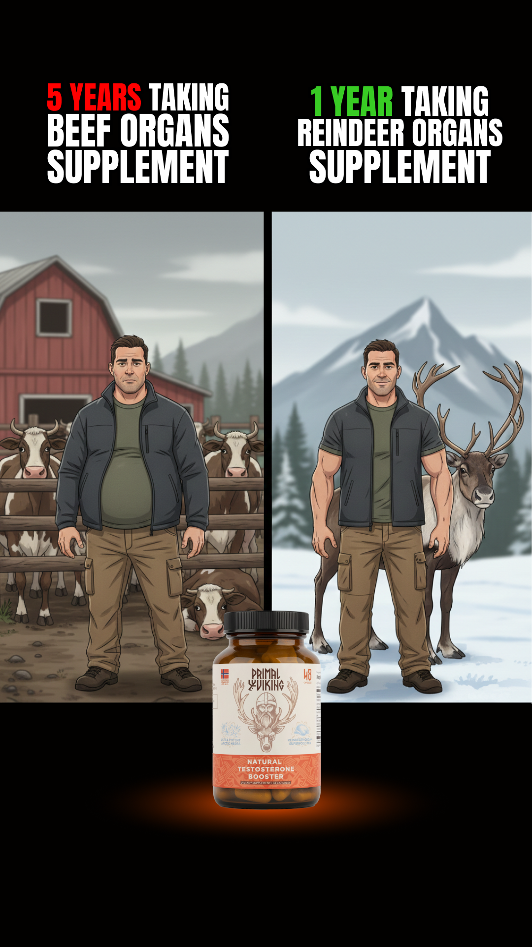 Primal Viking Facebook ad