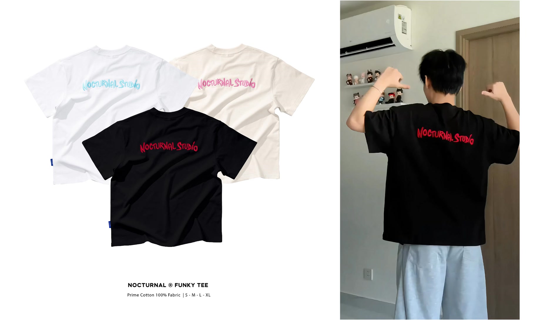 Nocturnal Facebook ad: [ Release ] NOCTURNAL FUNKY TEE