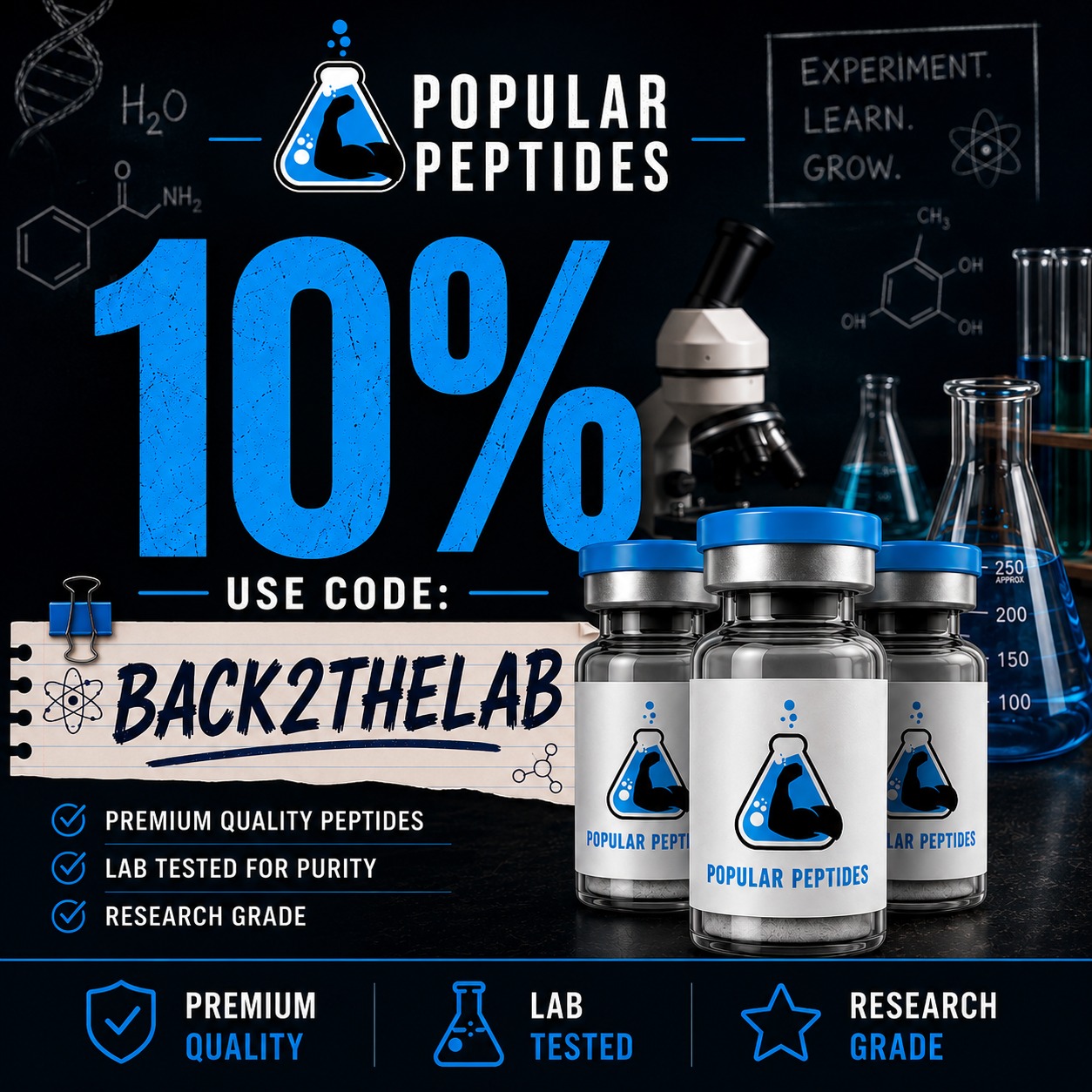  Popular Peptides Facebook ad
