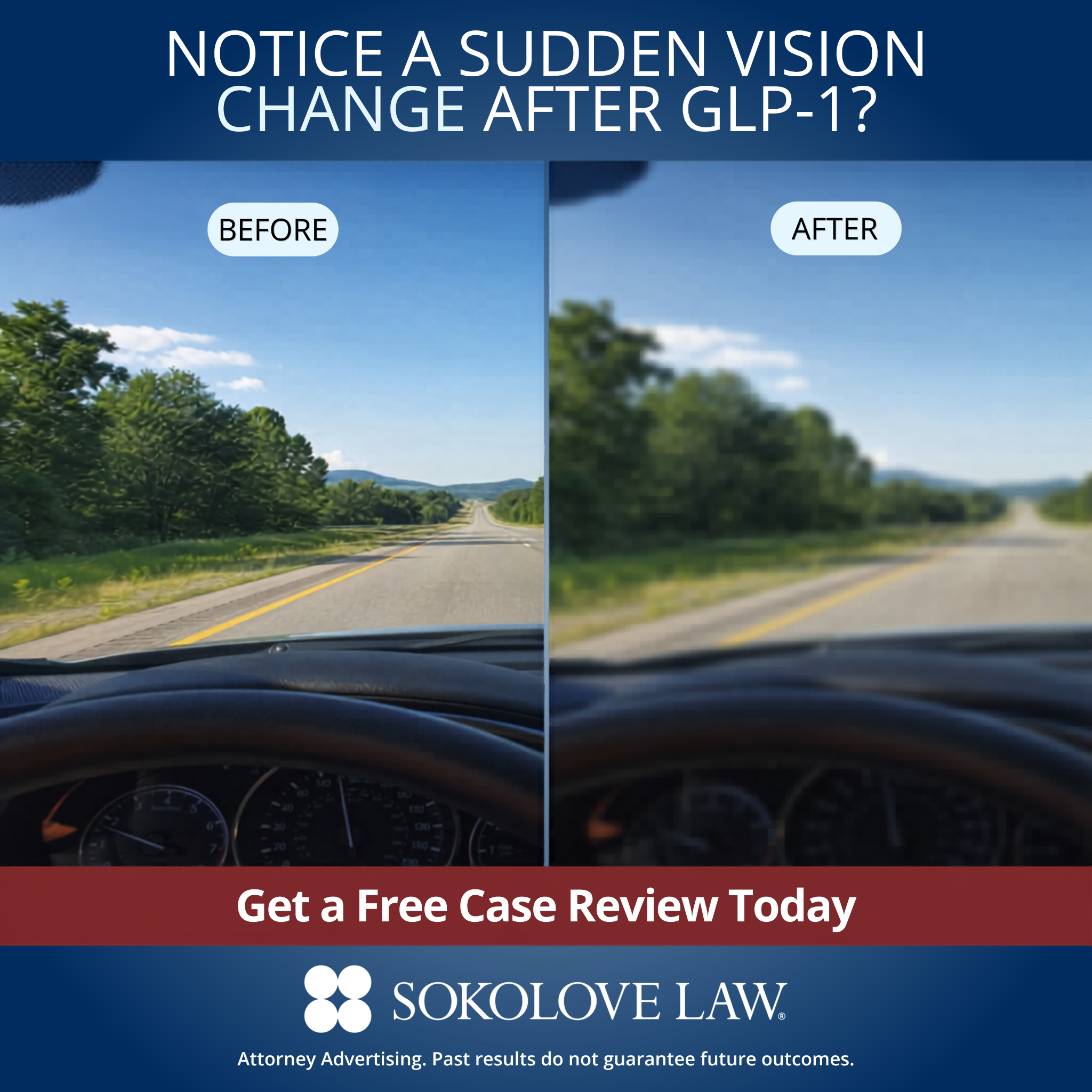 Sokolove Law Facebook ad