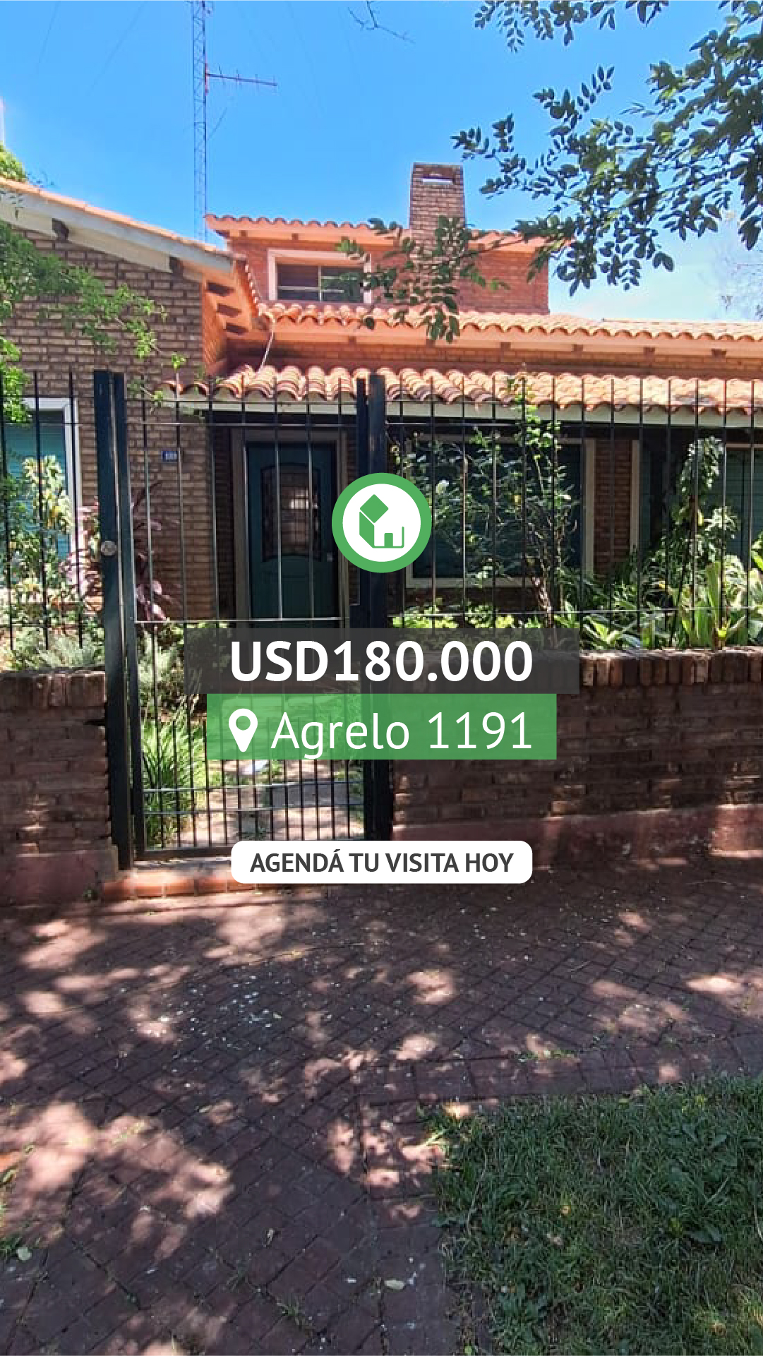 Guillermo Rodriguez Inmobiliaria Facebook ad from May 22, 2026