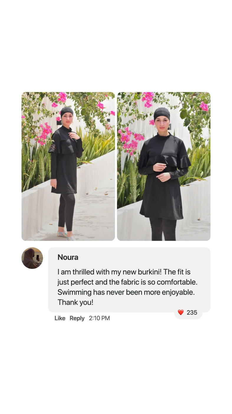 BAE Modest Facebook ad