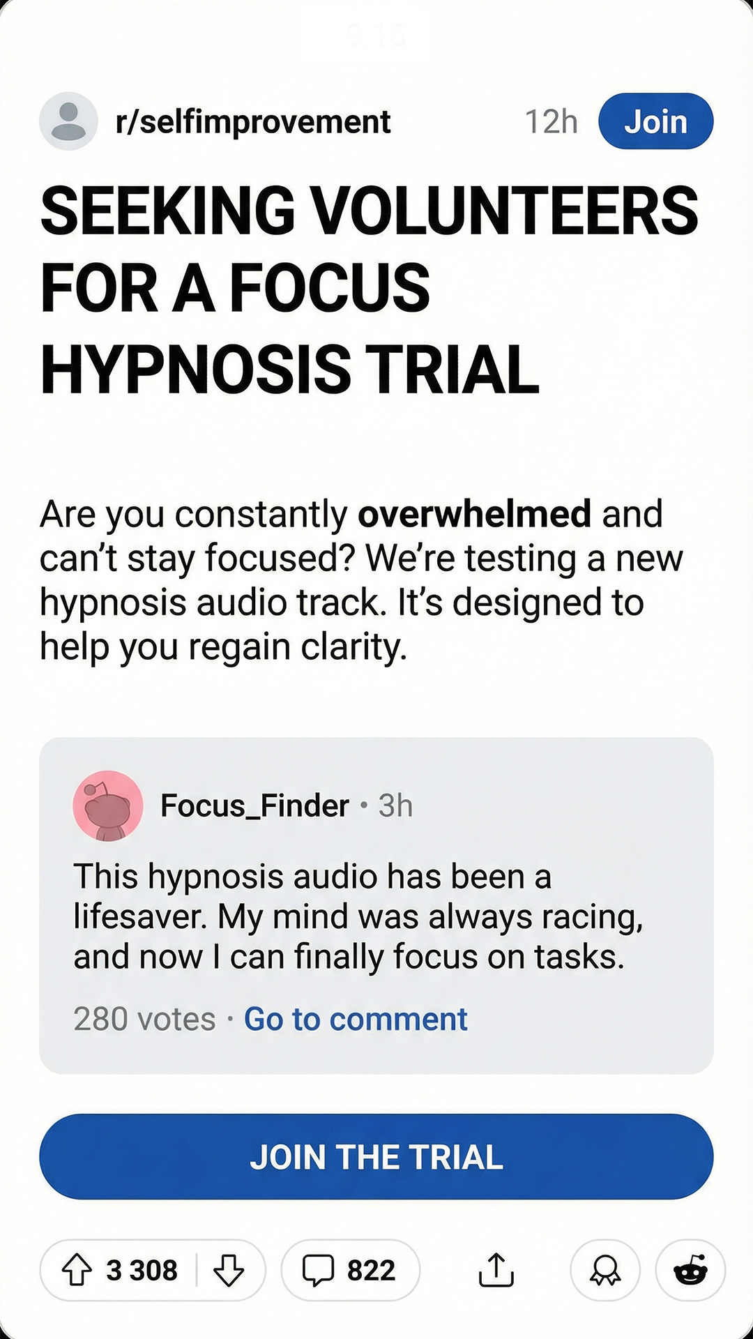 Hypnotherapist Dr. Nicole Green Facebook ad