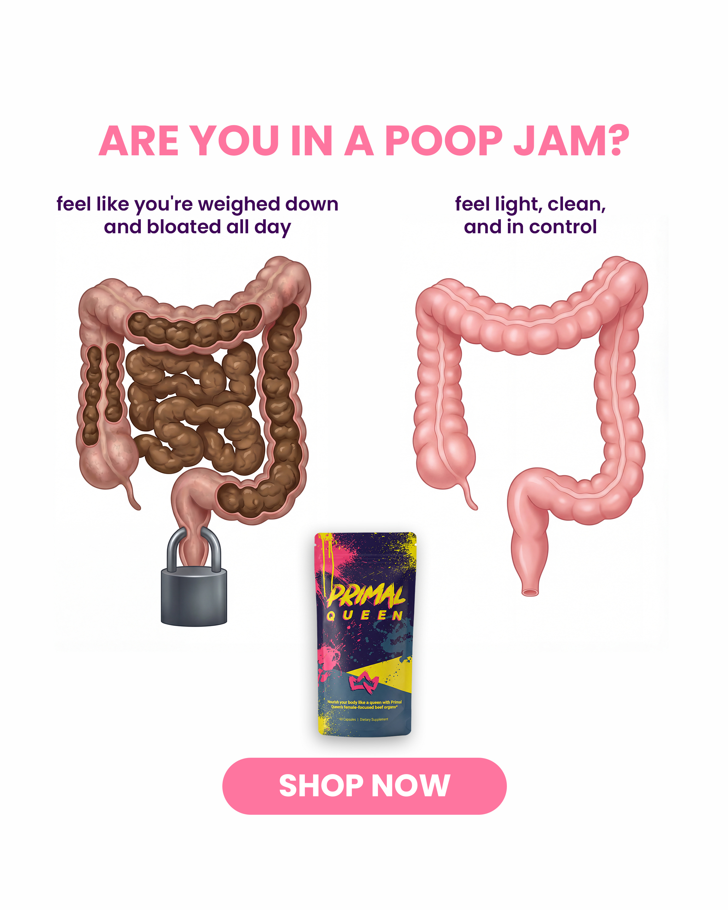 Primal Queen Facebook ad