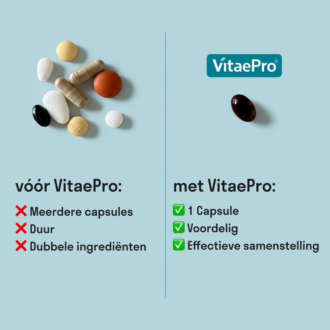 VitaePro Nederland Facebook ad: Voor spieren en gewrichten