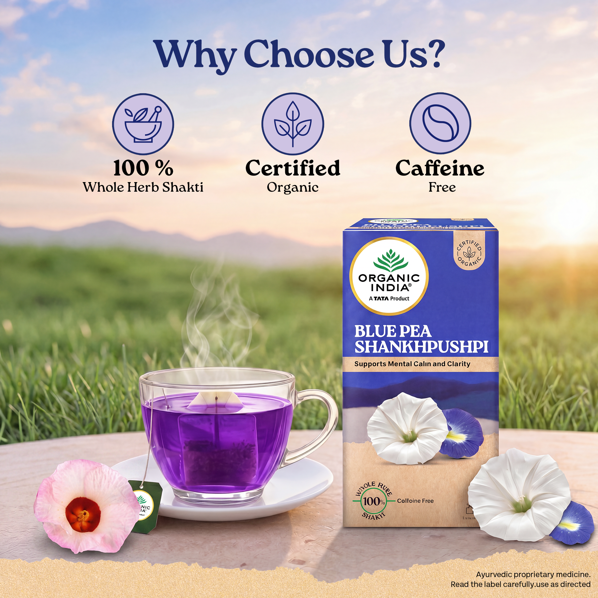 Organic India Facebook ad