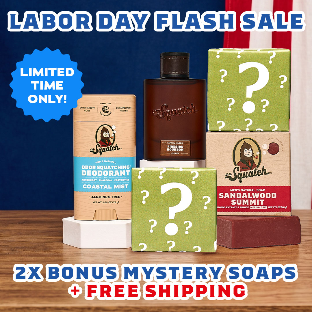 Dr. Squatch Facebook ad