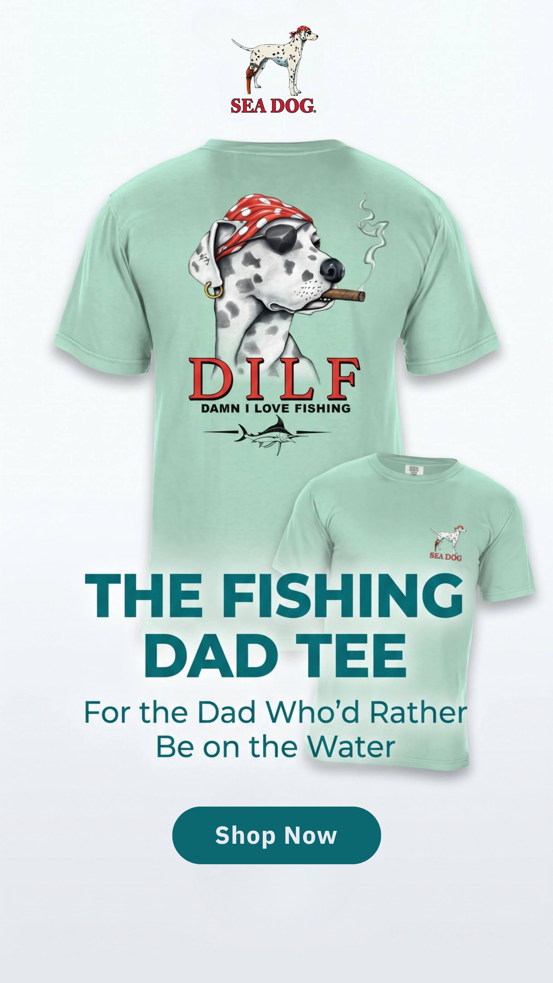 Sea Dog T-Shirts Facebook ad