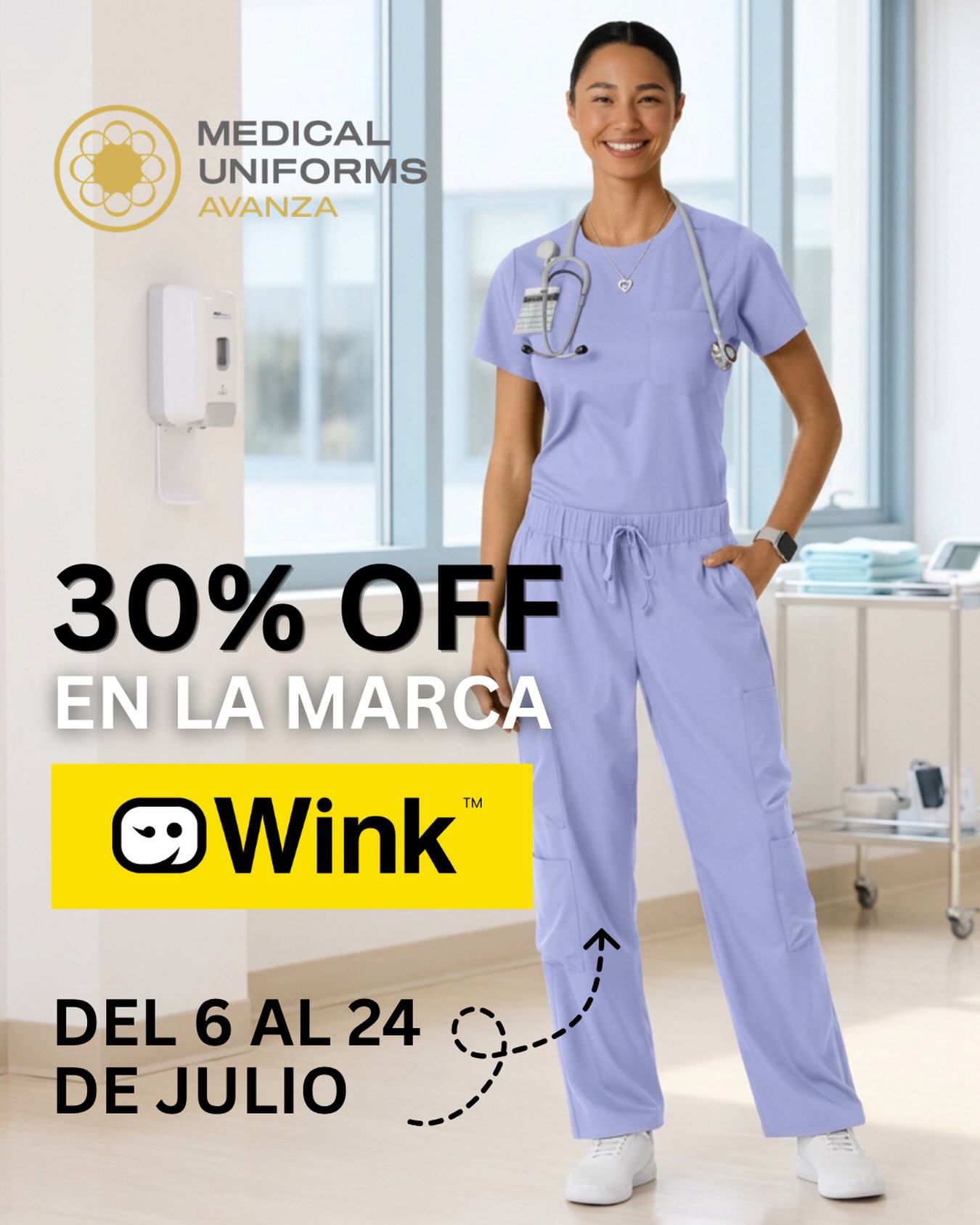 Medical Uniforms Avanza Facebook ad