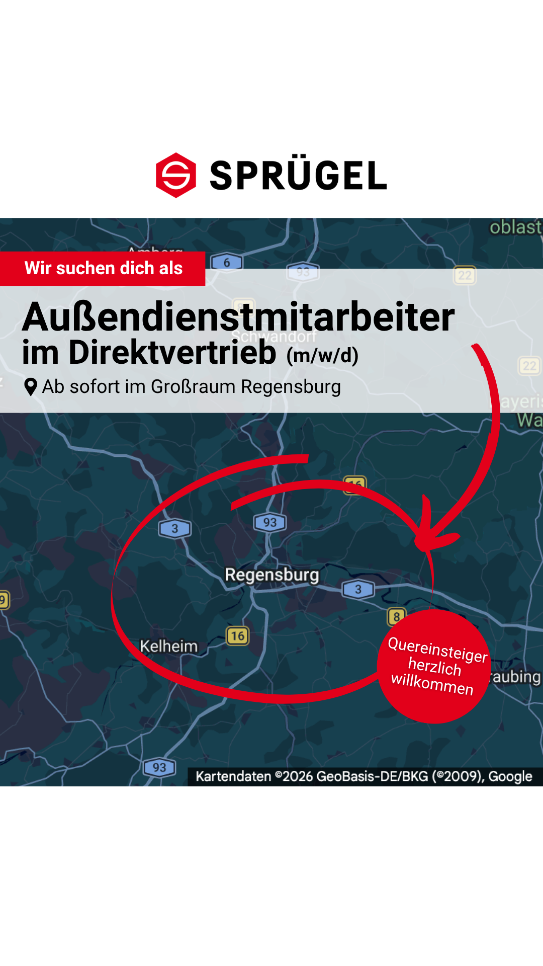 Deine neue Karriere Facebook ad