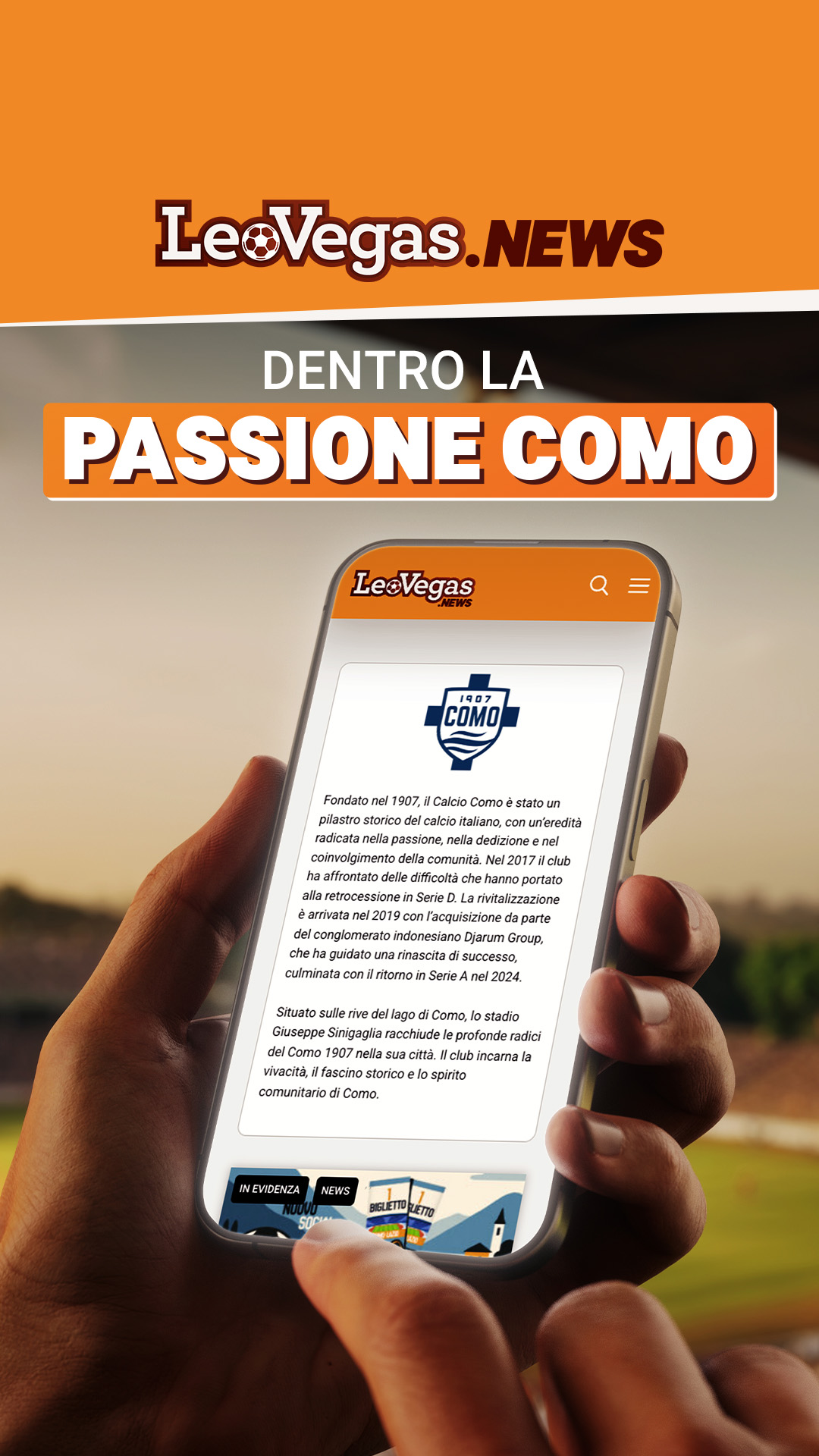 LeoVegas.News Facebook ad