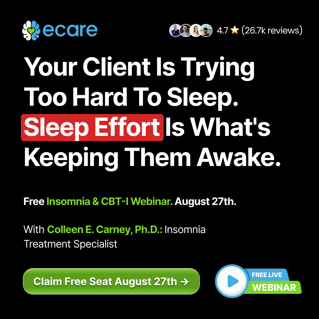eCare Behavioral Health Institute Facebook ad