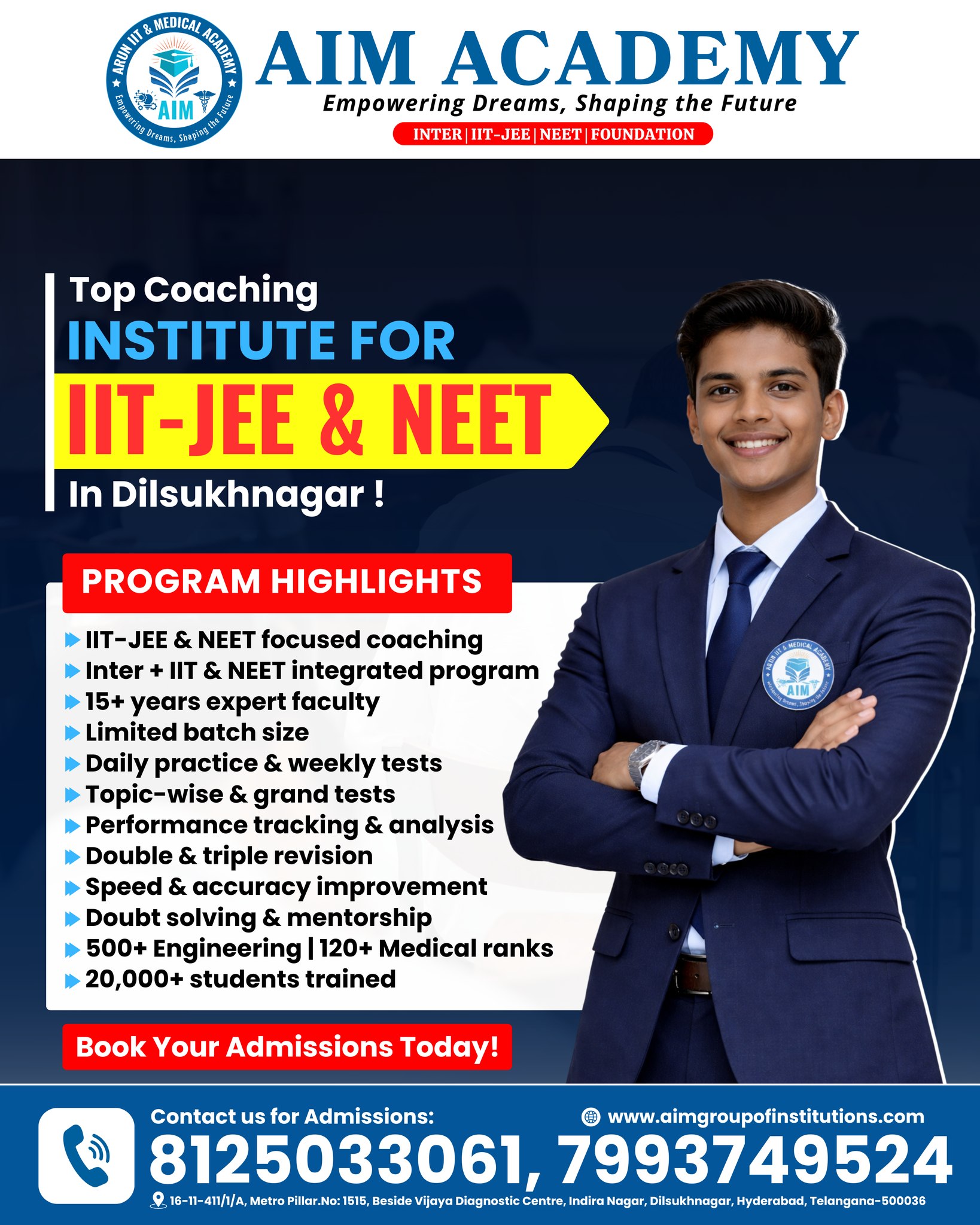AIM Academy - Arun IIT & Medical Academy Facebook ad