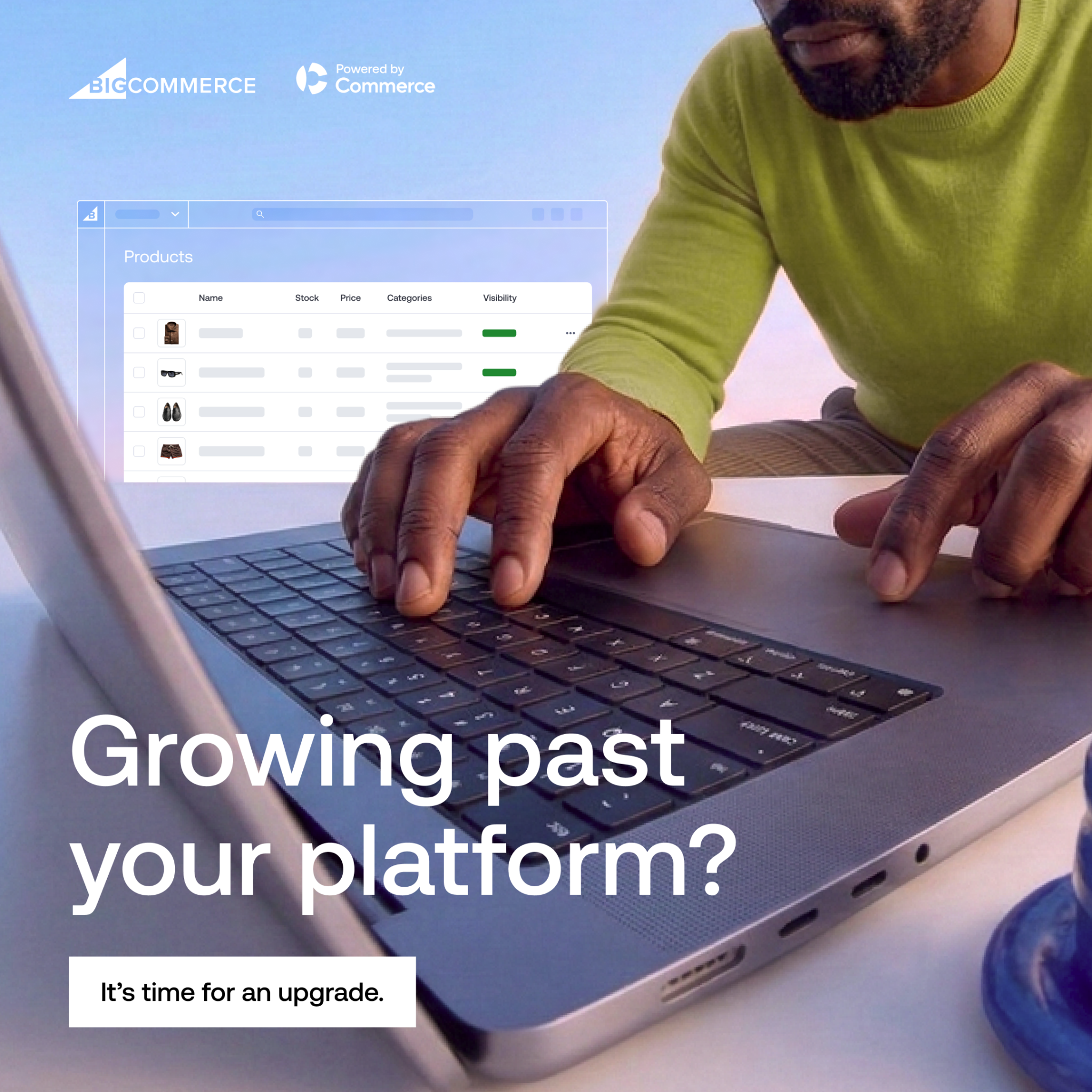 BigCommerce Facebook ad