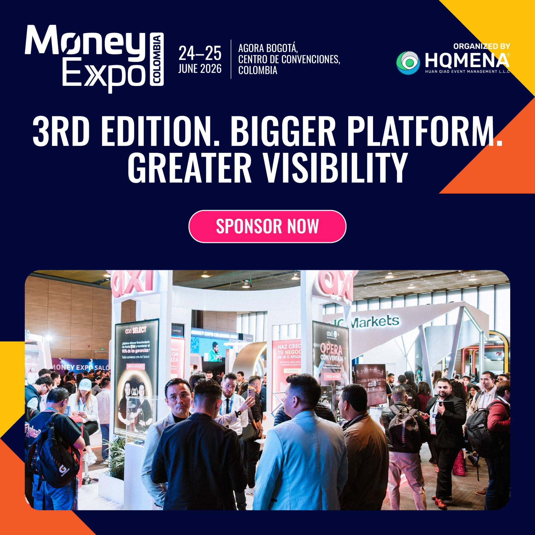 Money Expo LATAM Facebook ad