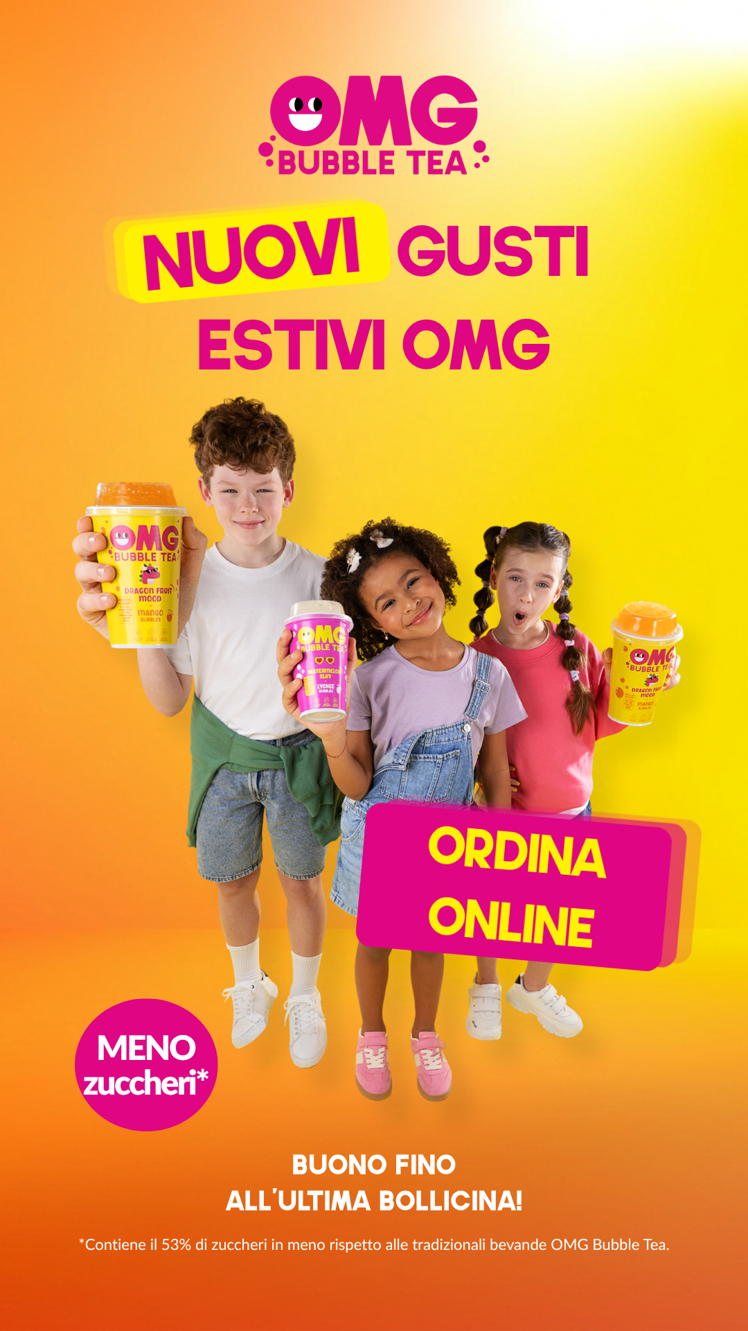 OMG Bubble Tea Facebook ad